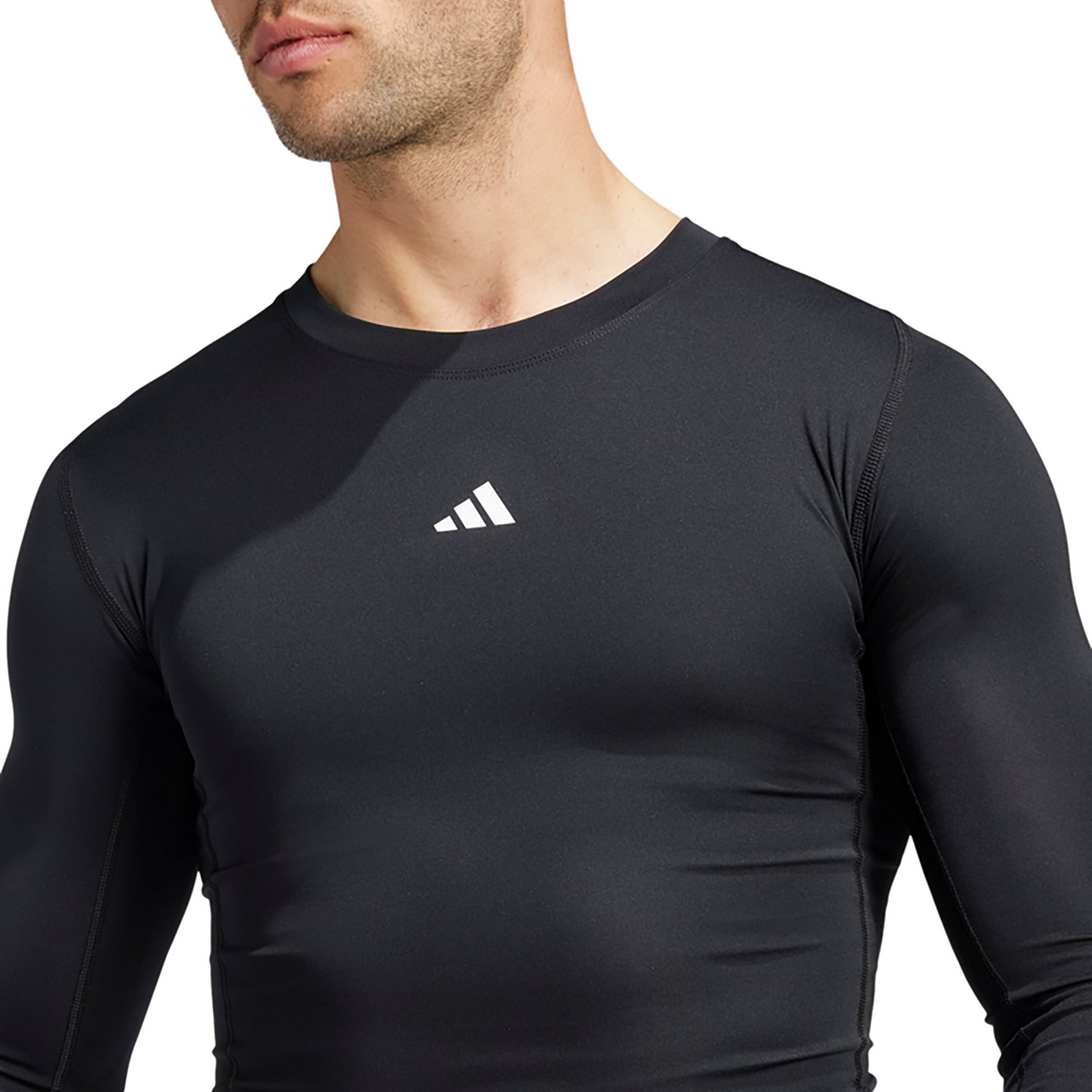 adidas Men's TECHFIT Compression Training Long Sleeve T-shirt - view number 4