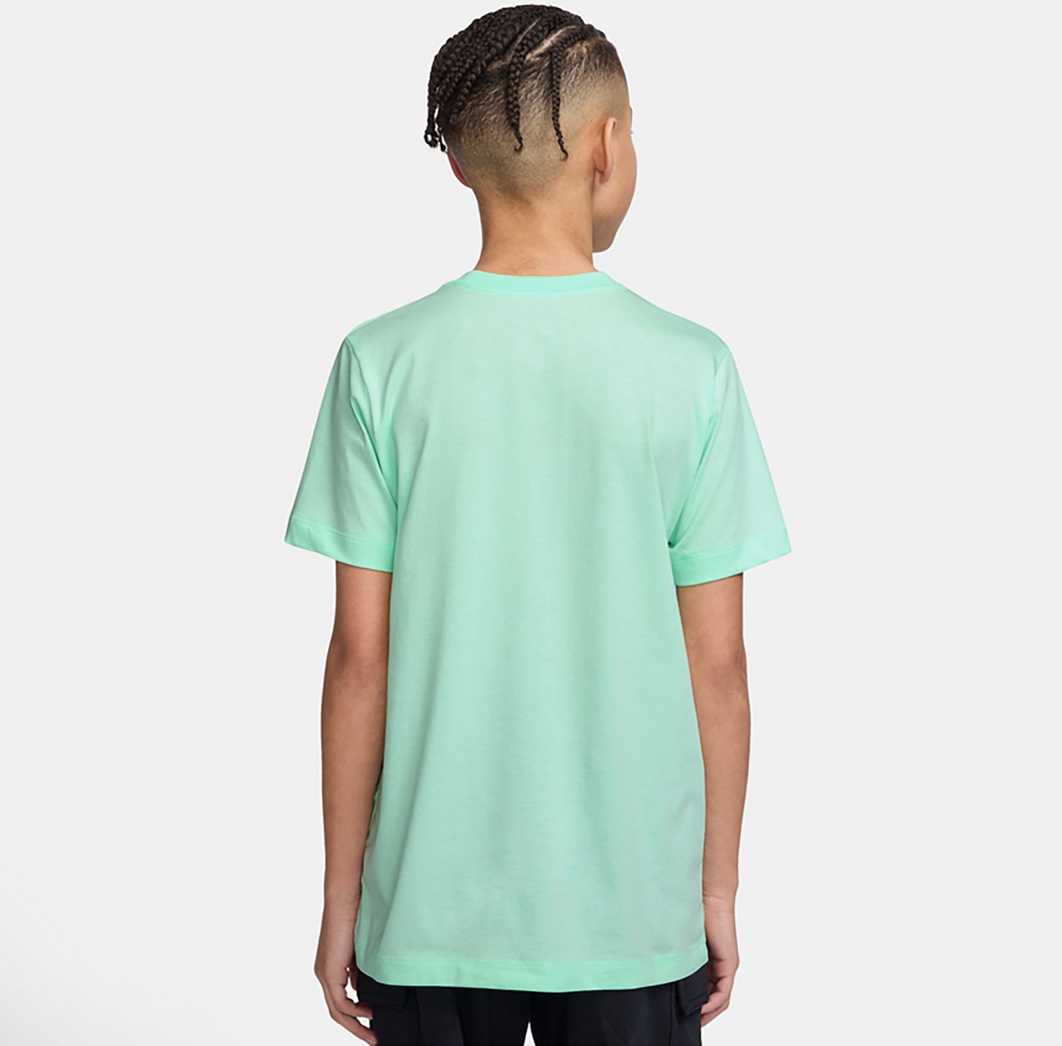 Nike Boys' Nike Sportswear Brandmark Futura Short Sleeve T-shirt - view number 2
