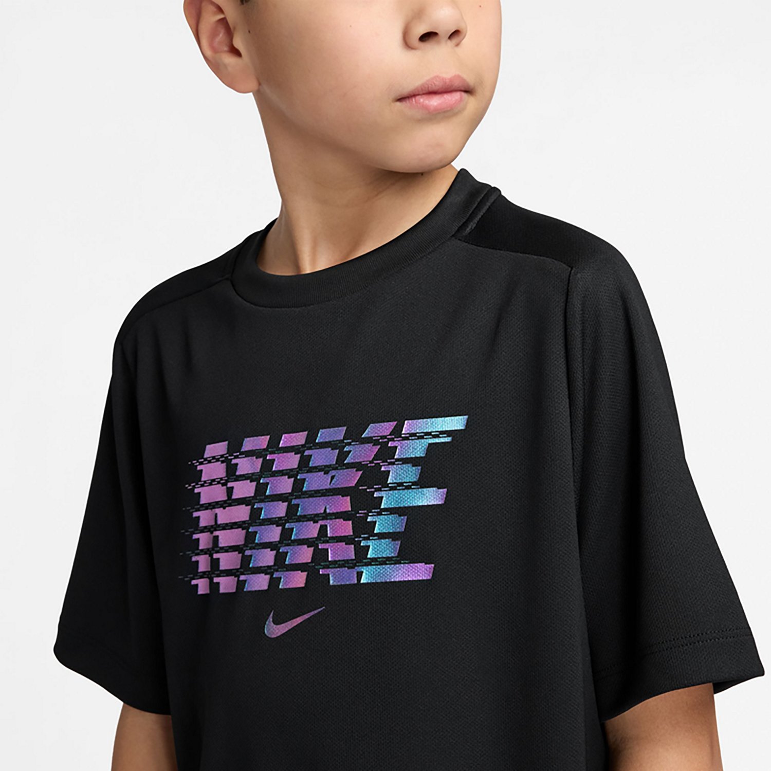 Nike Boys' Dri-FIT Multi Bold Short Sleeve T-shirt - view number 3