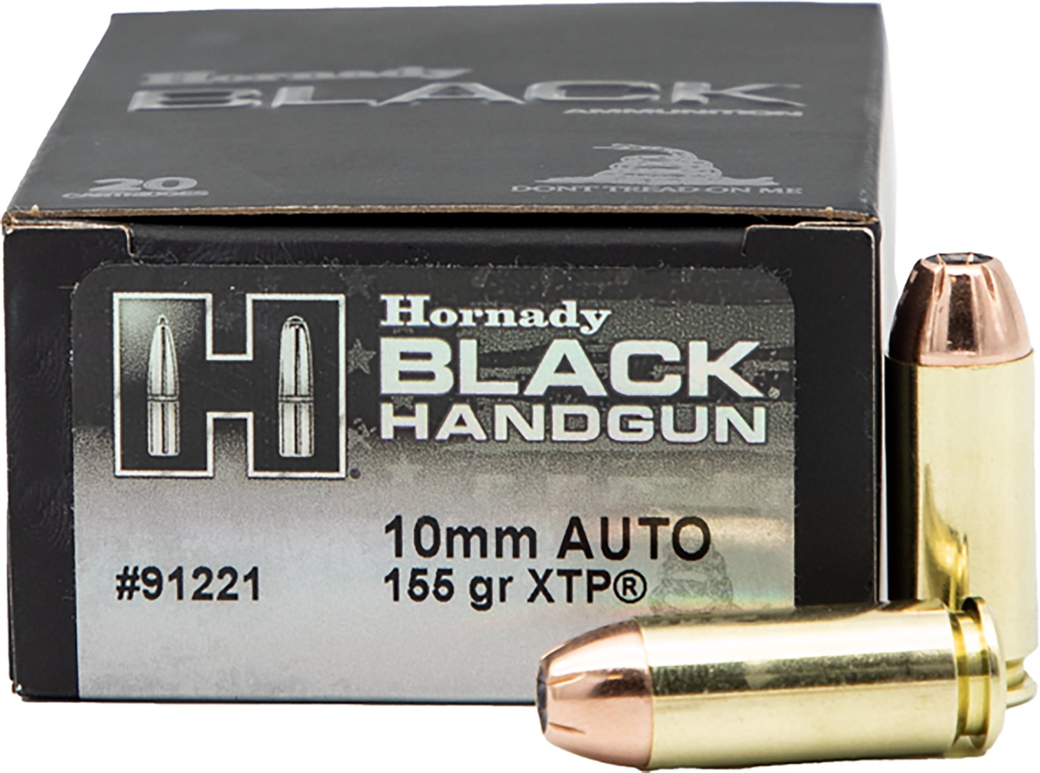 Hornady Black 10mm 155gr XTP 20 Rounds - view number 2
