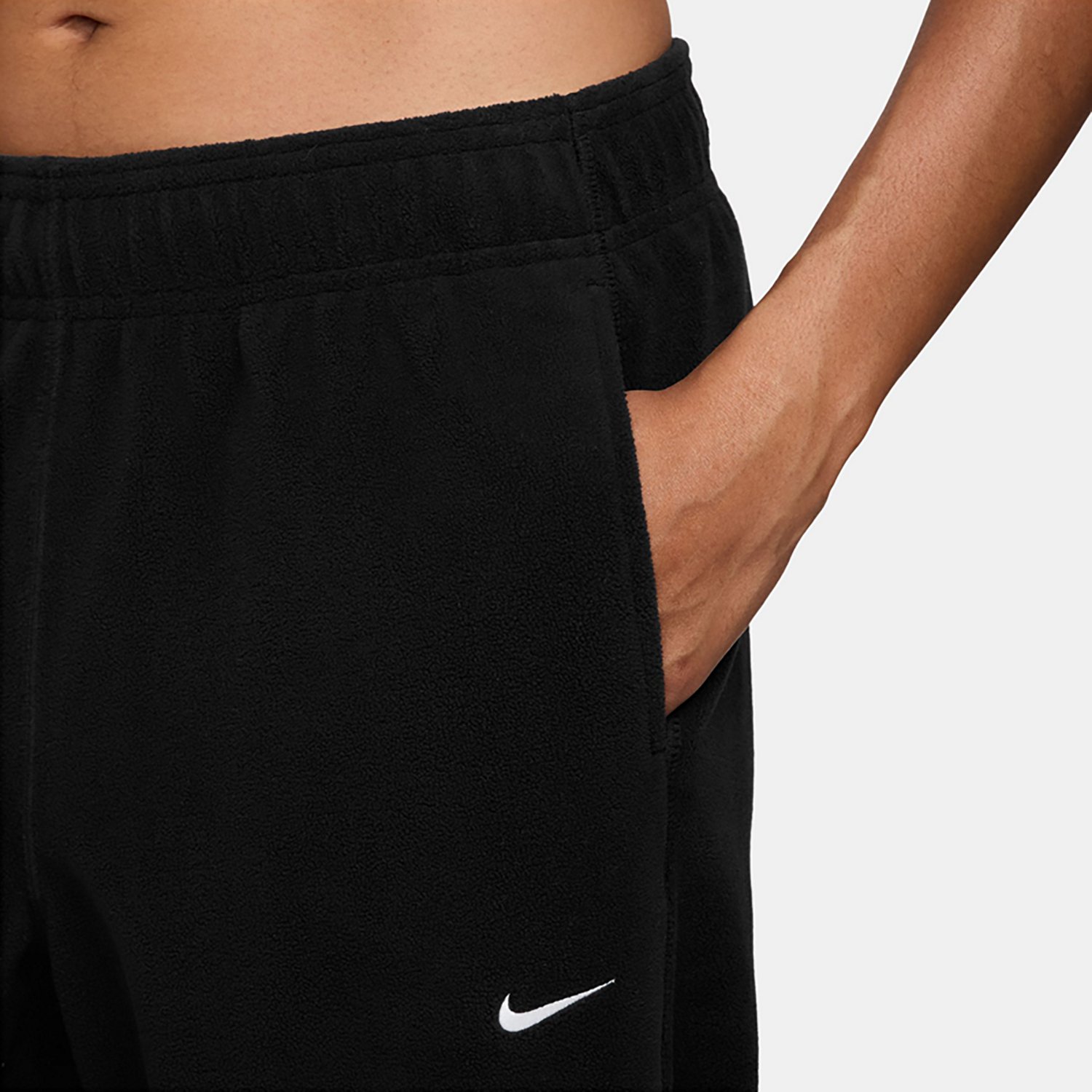 Nike Women's Nike One Therma-FIT Mid-Rise Fleece Pants - view number 3