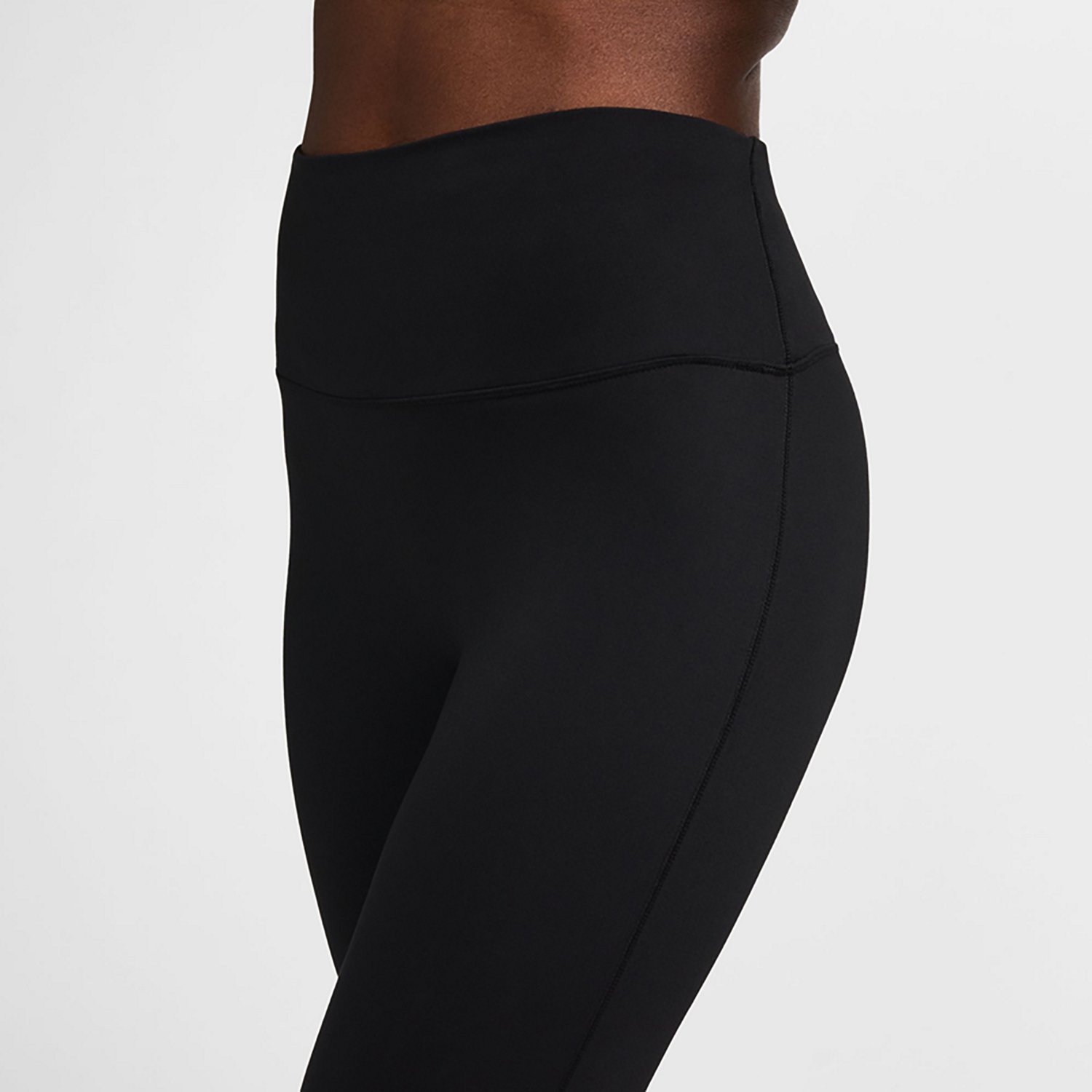 Nike Women's One Dri-FIT Seamless Front High-Waisted Leggings - view number 3