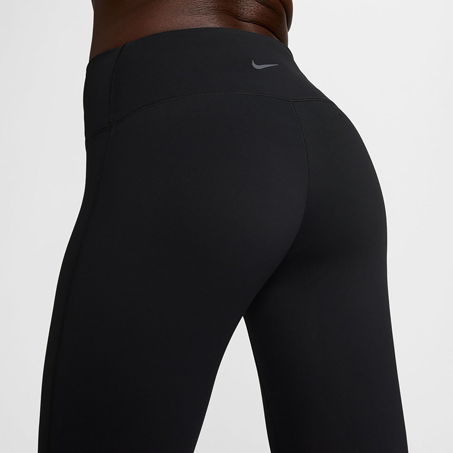 Nike Women's One Dri-FIT Seamless Front High-Waisted Leggings - view number 5