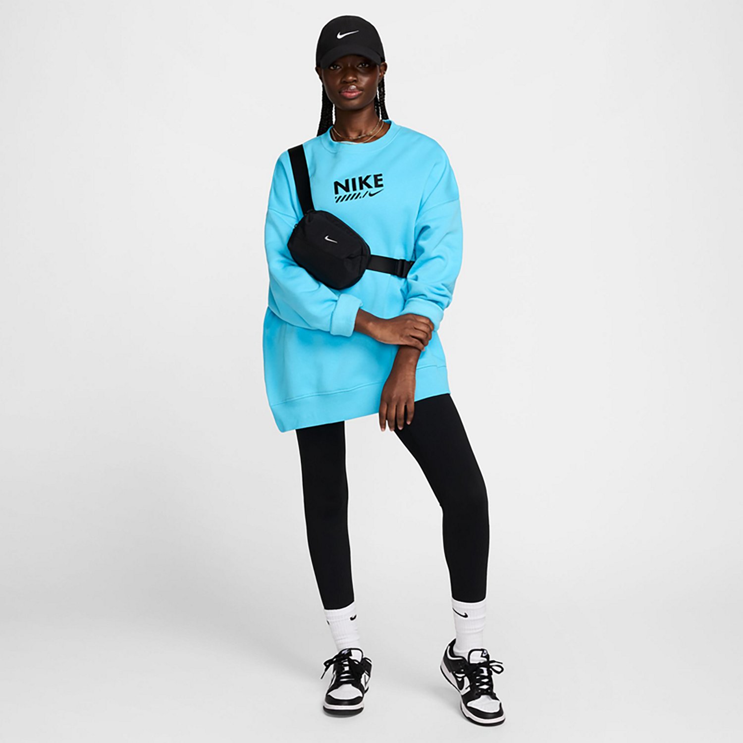 Nike Women's One Dri-FIT Seamless Front High-Waisted Leggings - view number 7