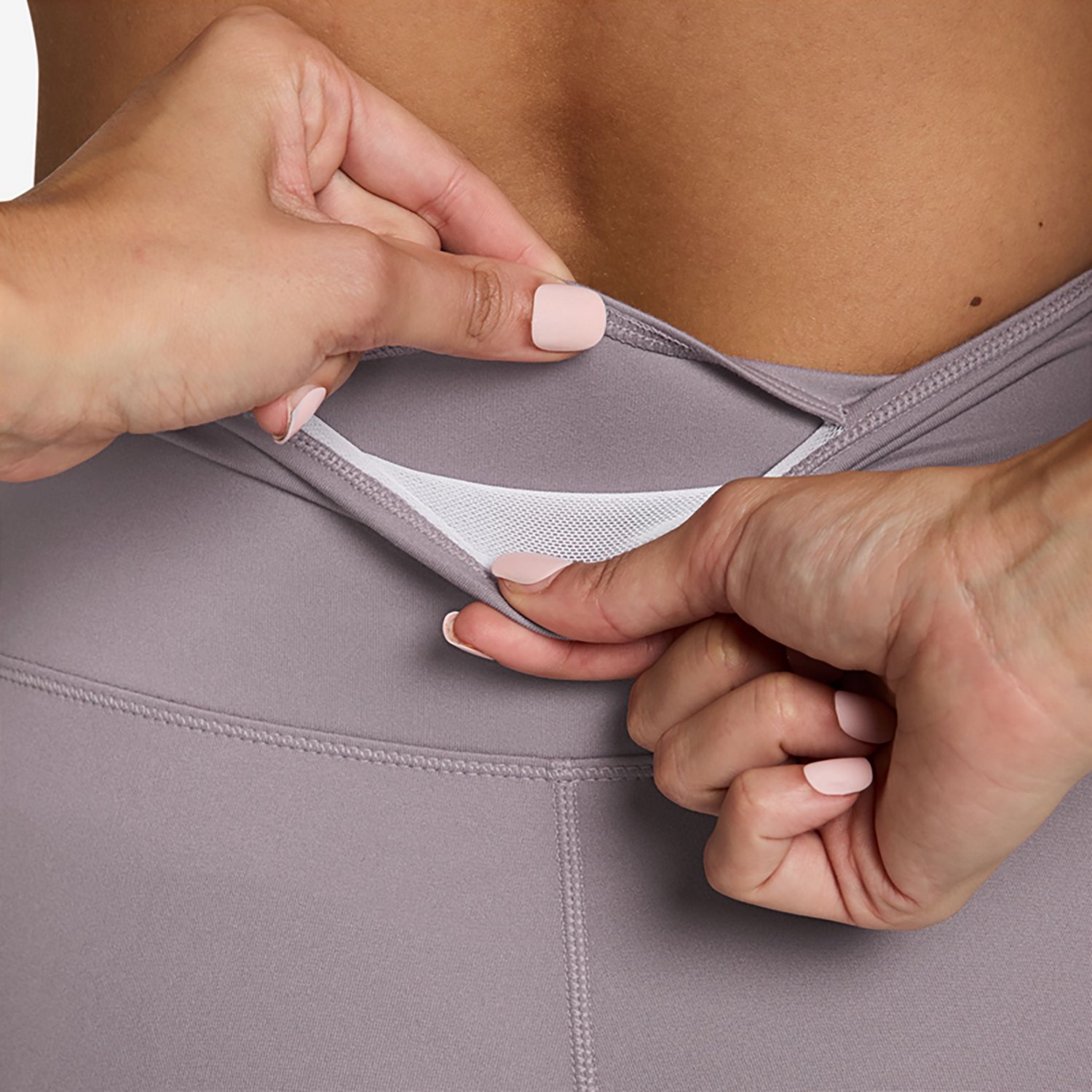 Nike Women's One Dri-FIT Seamless Front High-Waisted Leggings - view number 3