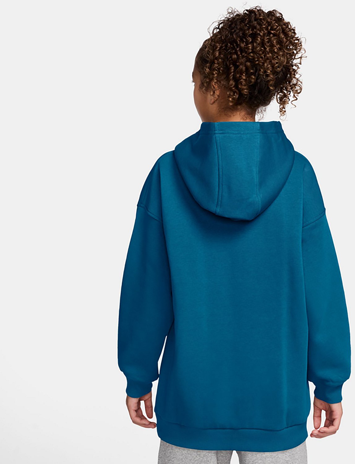 Nike Girls' Nike Sportswear Club Fleece Hoodie - view number 2