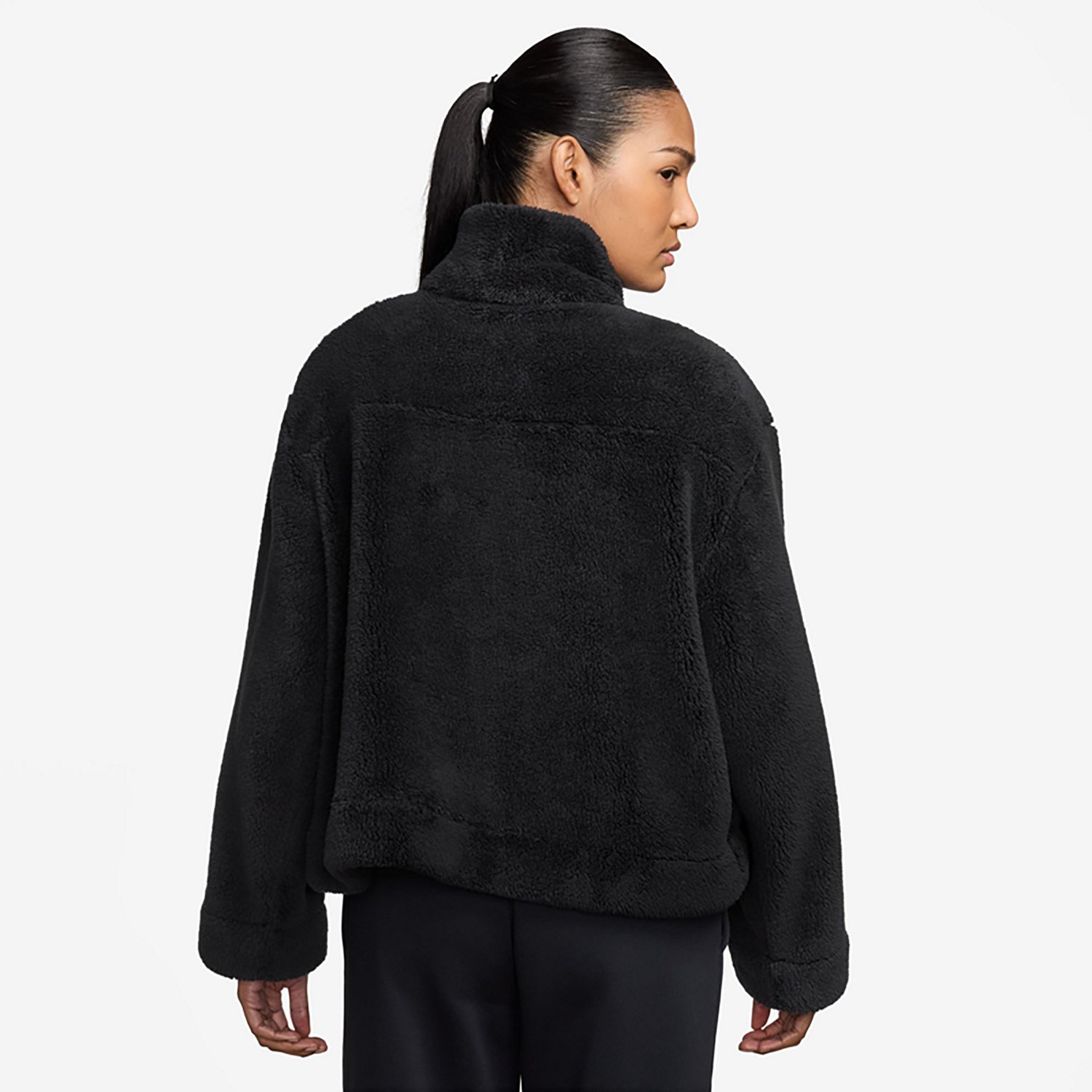 Nike Women's Nike Sportswear Essential High-Pile Fleece Jacket - view number 2