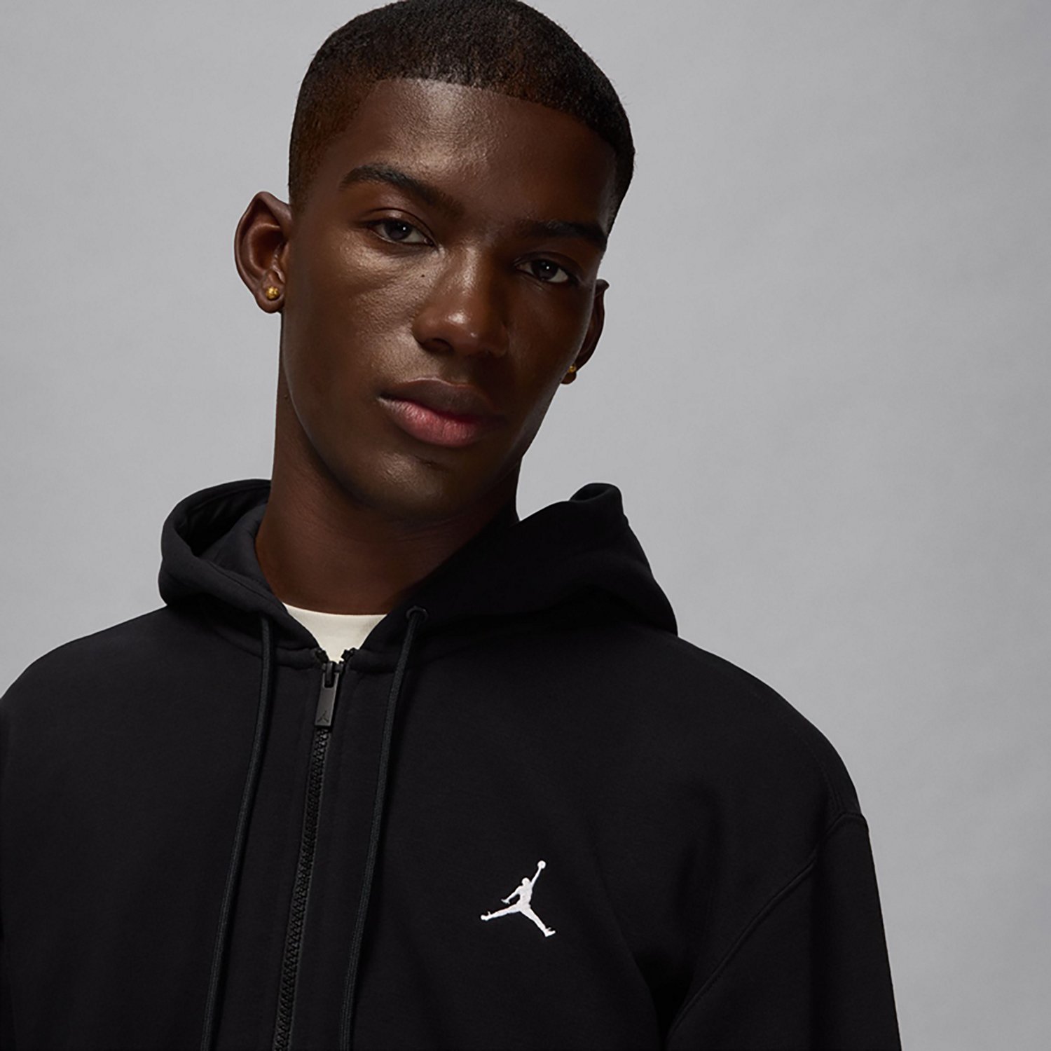 Jordan Men's Brooklyn Fleece Full-Zip Hoodie - view number 3