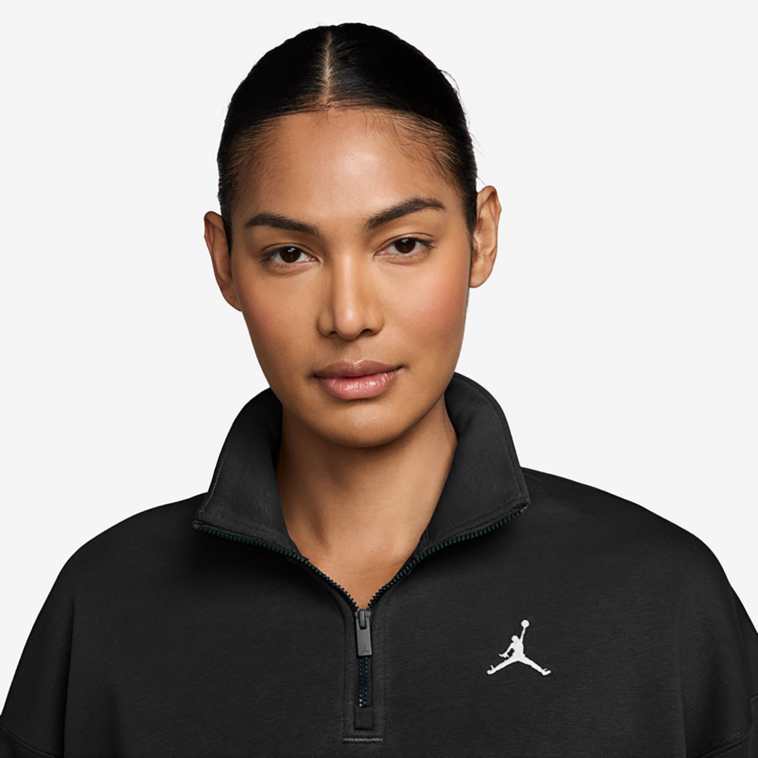 Jordan Women's Brooklyn Fleece 1/4-Zip Pullover - view number 3