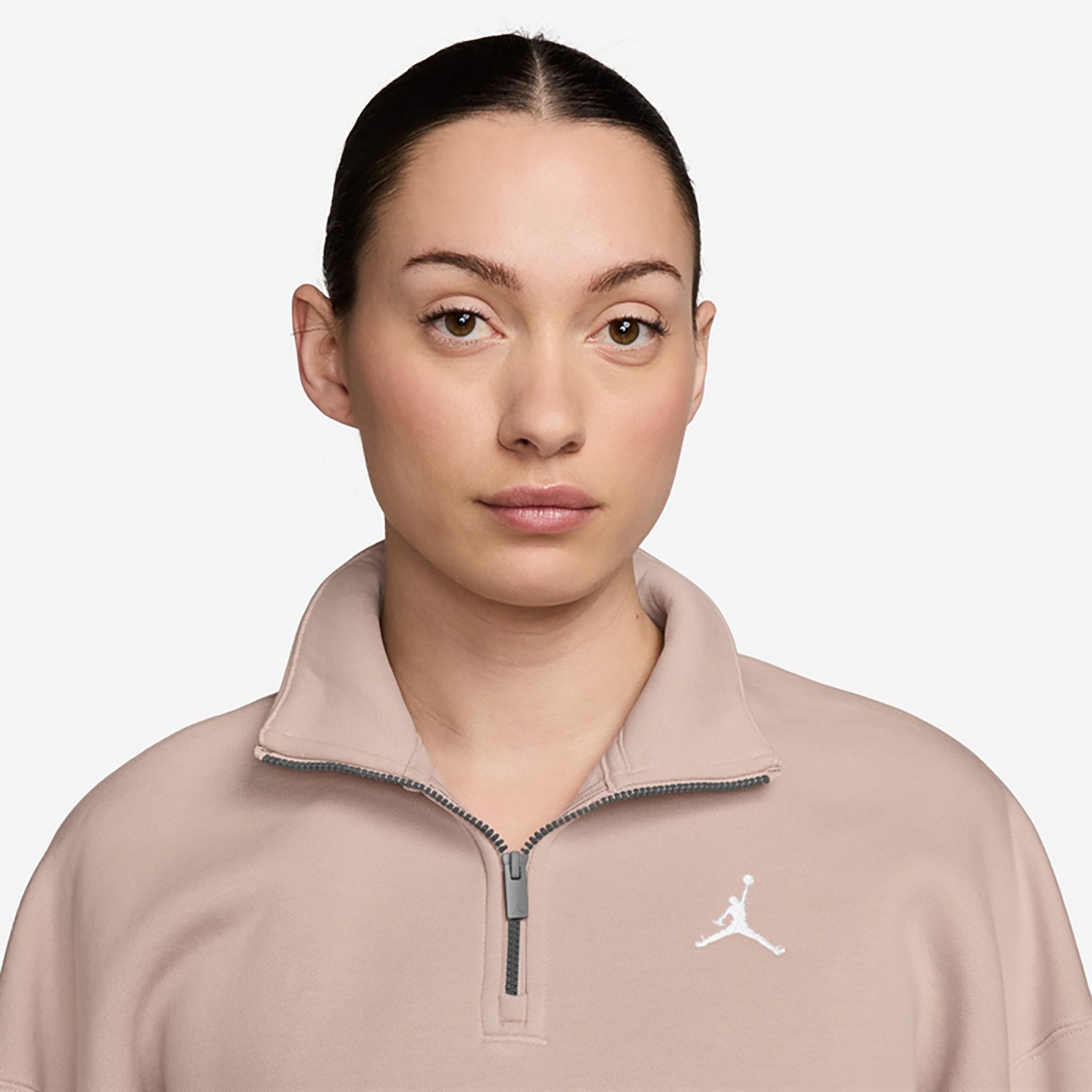 Jordan Women's Brooklyn Fleece 1/4-Zip Pullover - view number 3