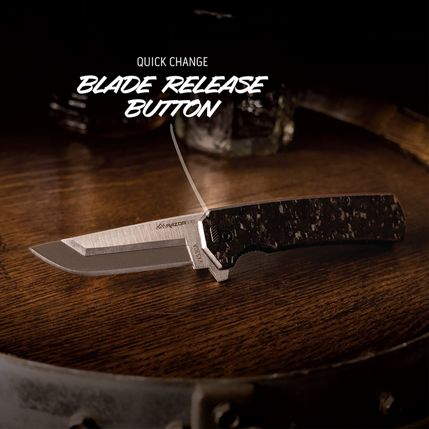 Outdoor Edge VX5 Carbon Fiber Knife - view number 4