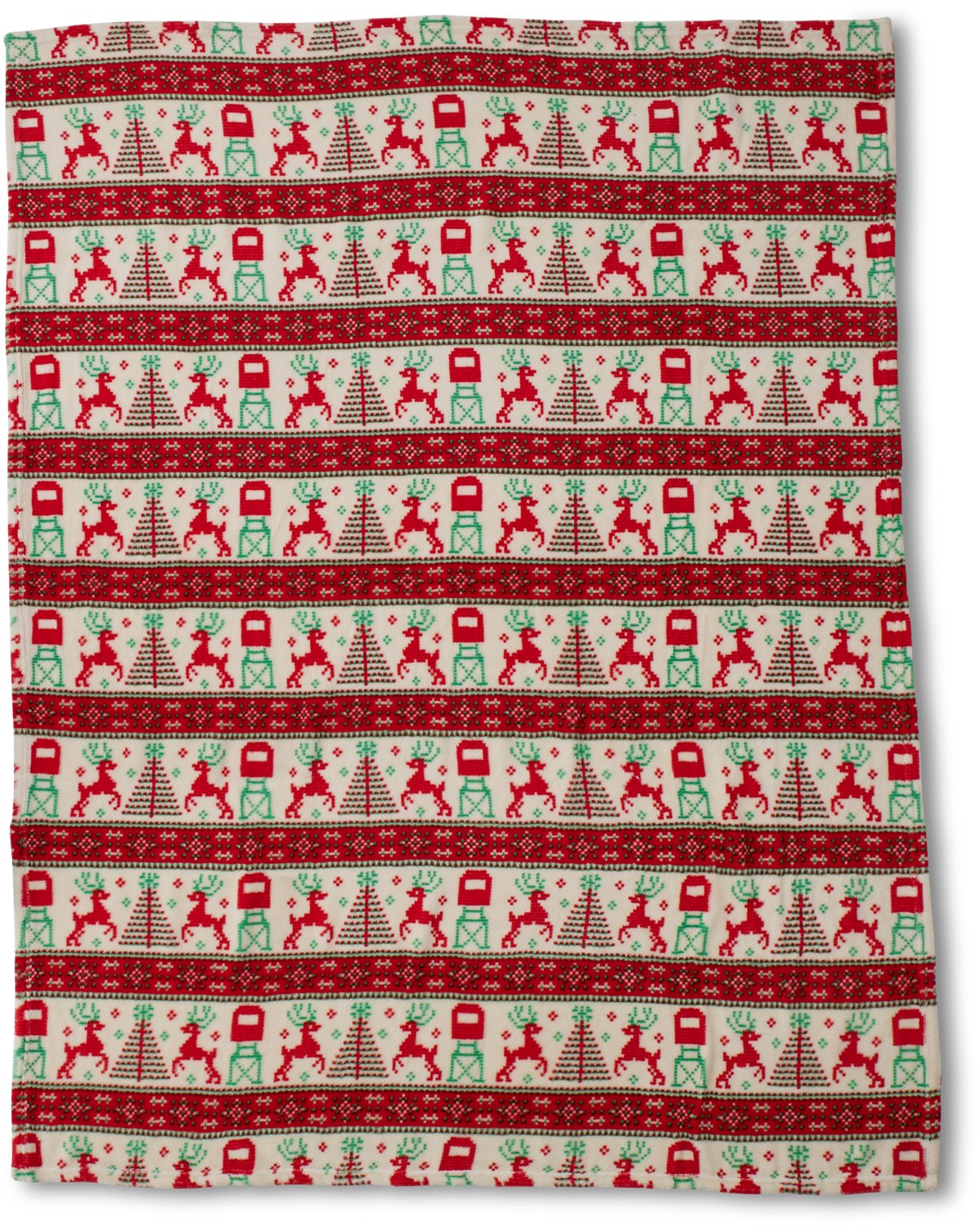 Magellan Outdoors Holiday Market 50 in x 60 in Fleece Throw Blanket - view number 2