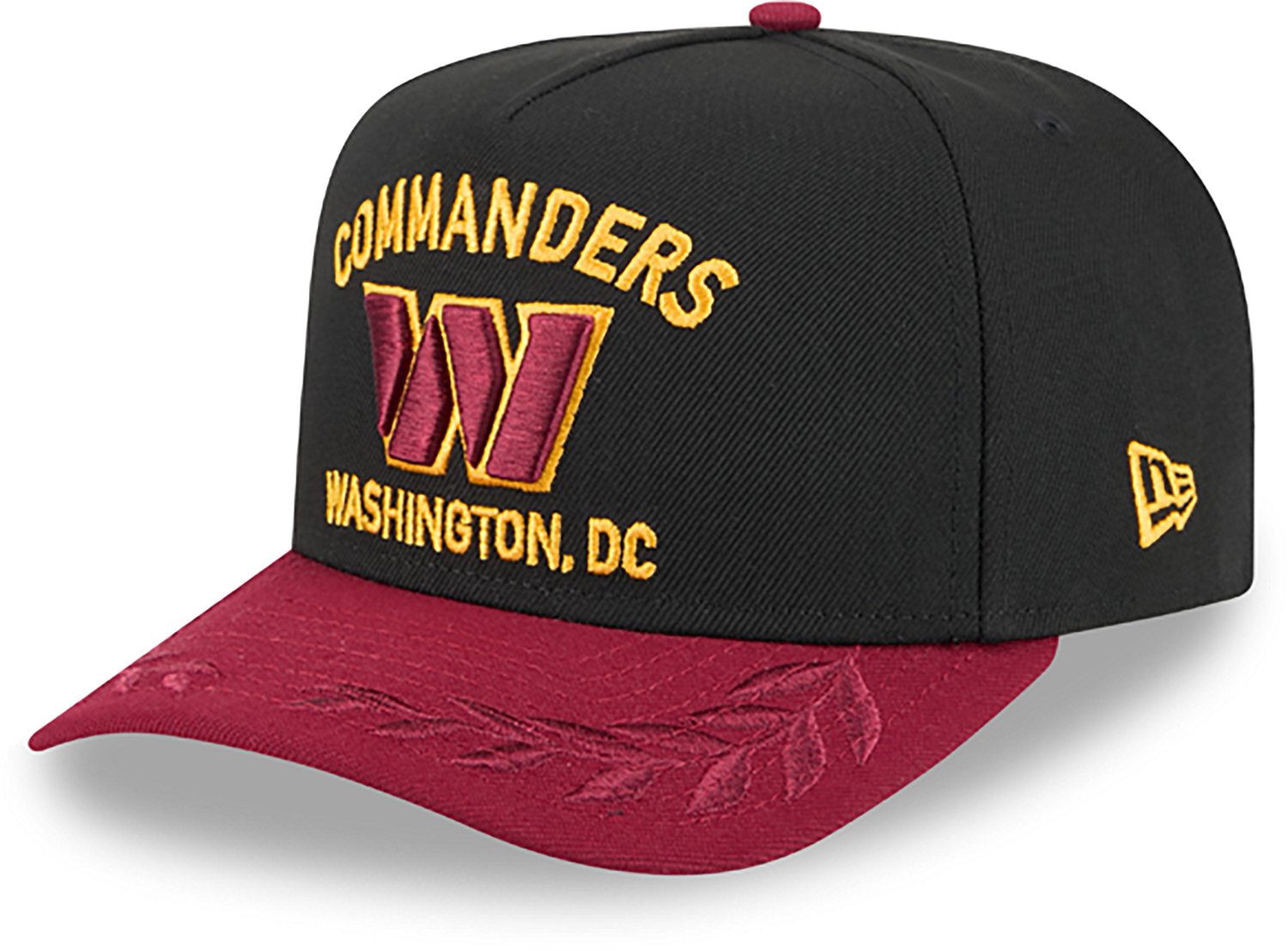 New Era Adults' Washington Commanders 2025 Draft 9FIFTY A-Frame Snapback Cap