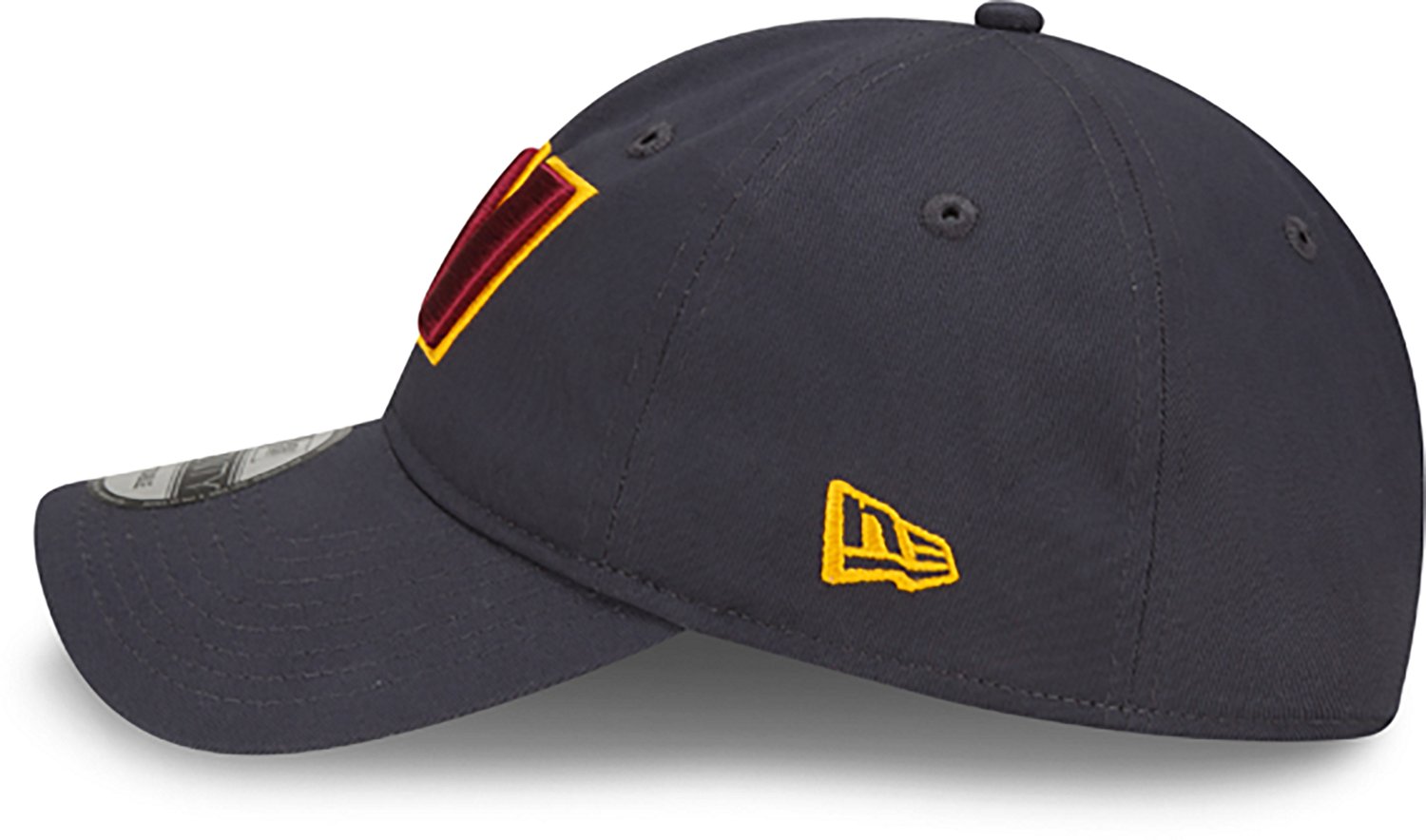 New Era Adults' Washington Commanders Core Classic Gray 9TWENTY Adjustable Cap - view number 4