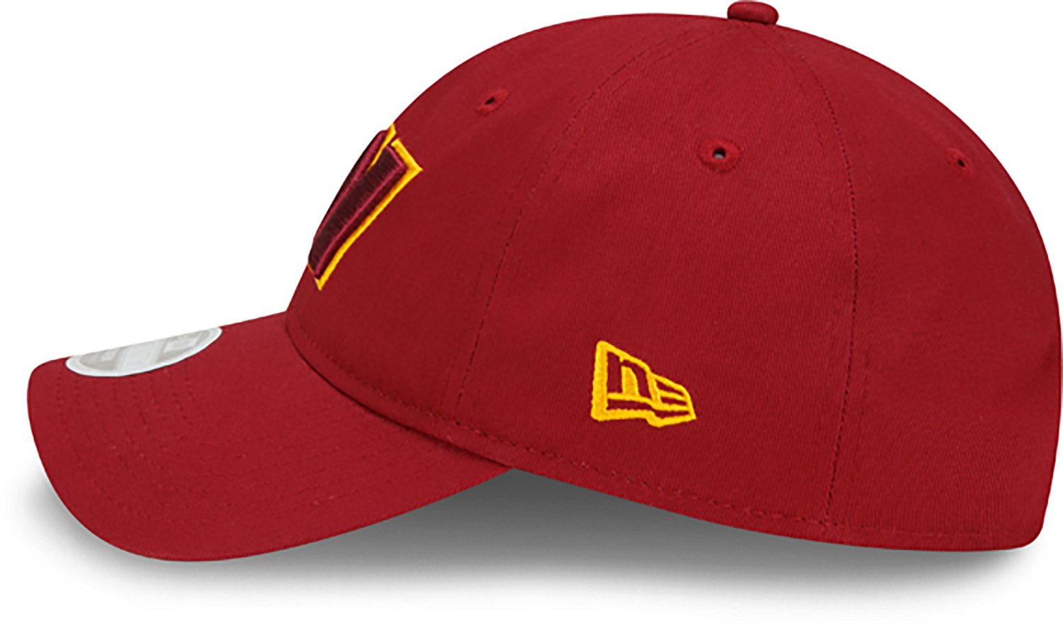 New Era Women's Washington Commanders Core Classic Gray 9TWENTY Adjustable Cap - view number 4