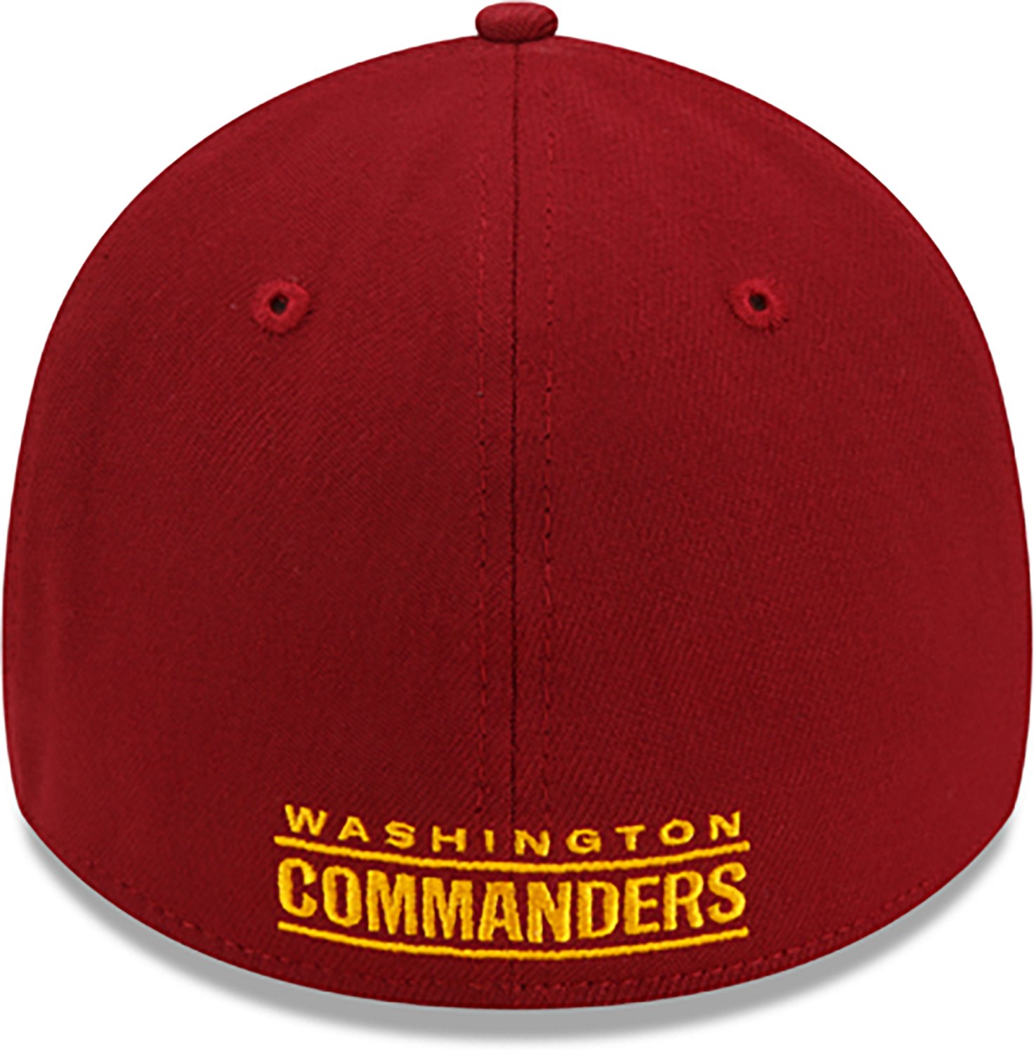 New Era Adults' Washington Commanders Team Classic 39THIRTY Stretch Fit Cap - view number 6