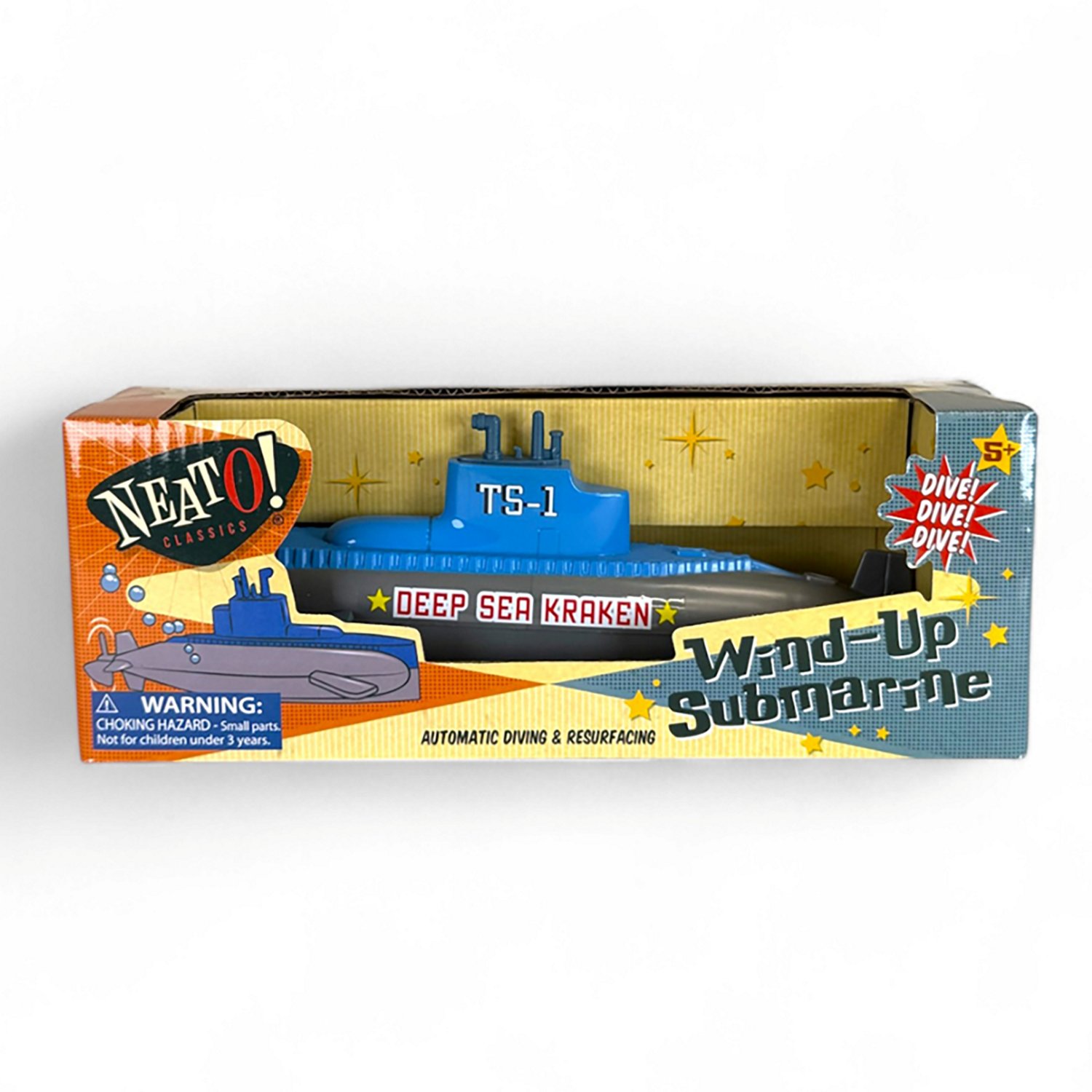 Toysmith Neato! Wind-Up Submarine - view number 3