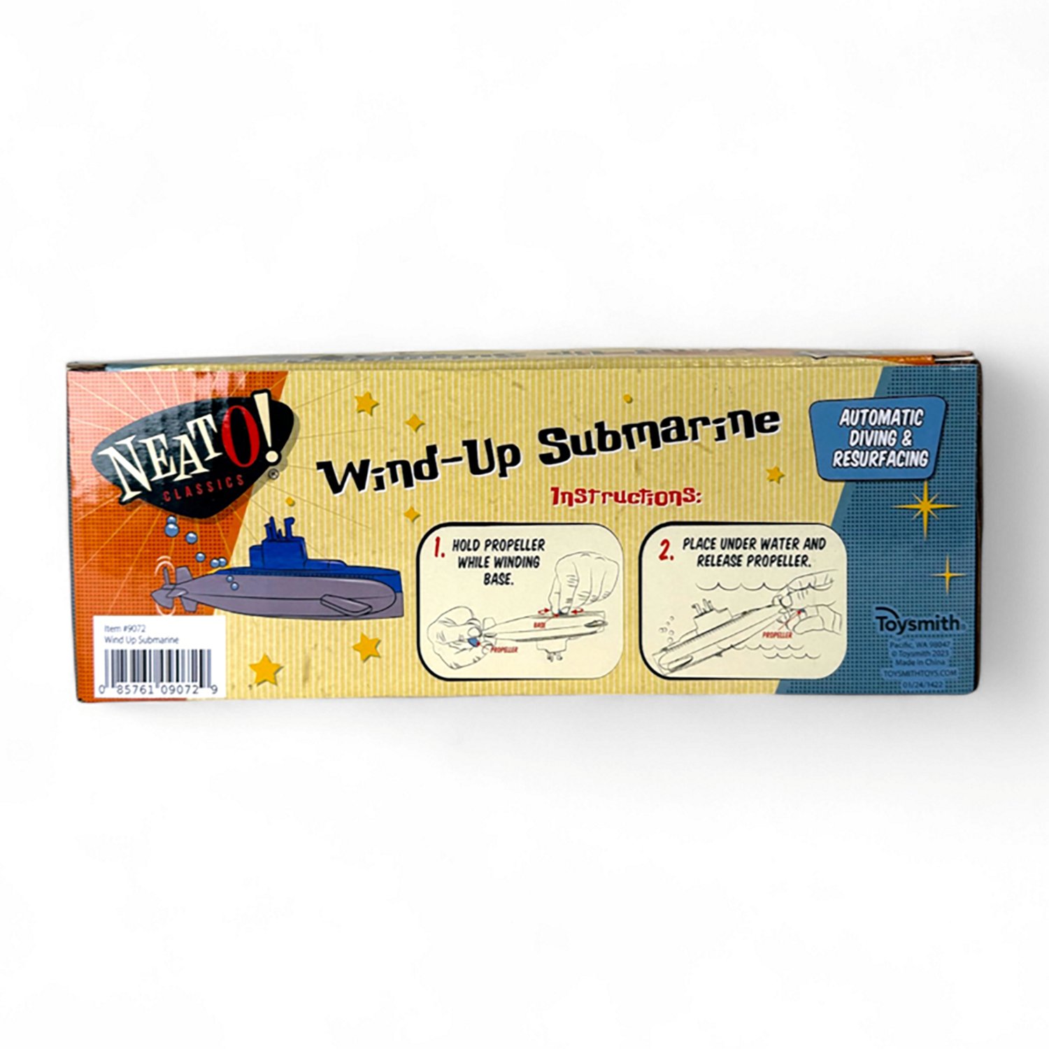 Toysmith Neato! Wind-Up Submarine - view number 4