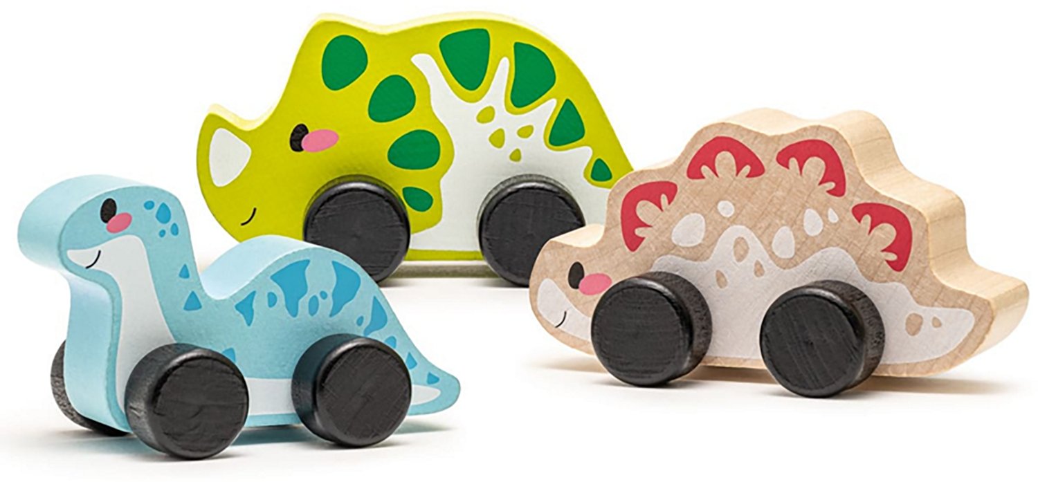 Toysmith Cubika Wooden Joyful Dinos Toy Set - view number 2