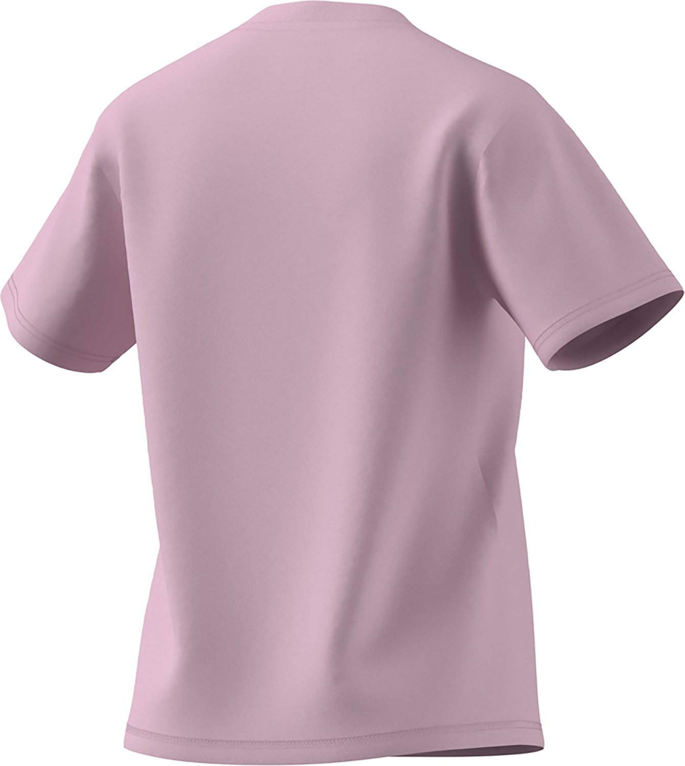 adidas Women's Textured Gingham Big Logo Graphic T-shirt - view number 2