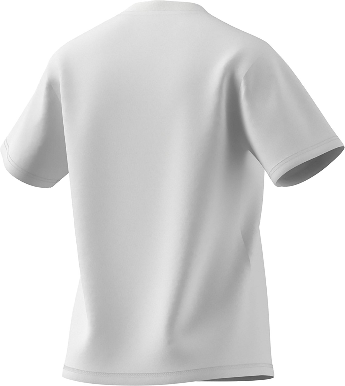 adidas Women's Textured Gingham Big Logo Graphic T-shirt - view number 2