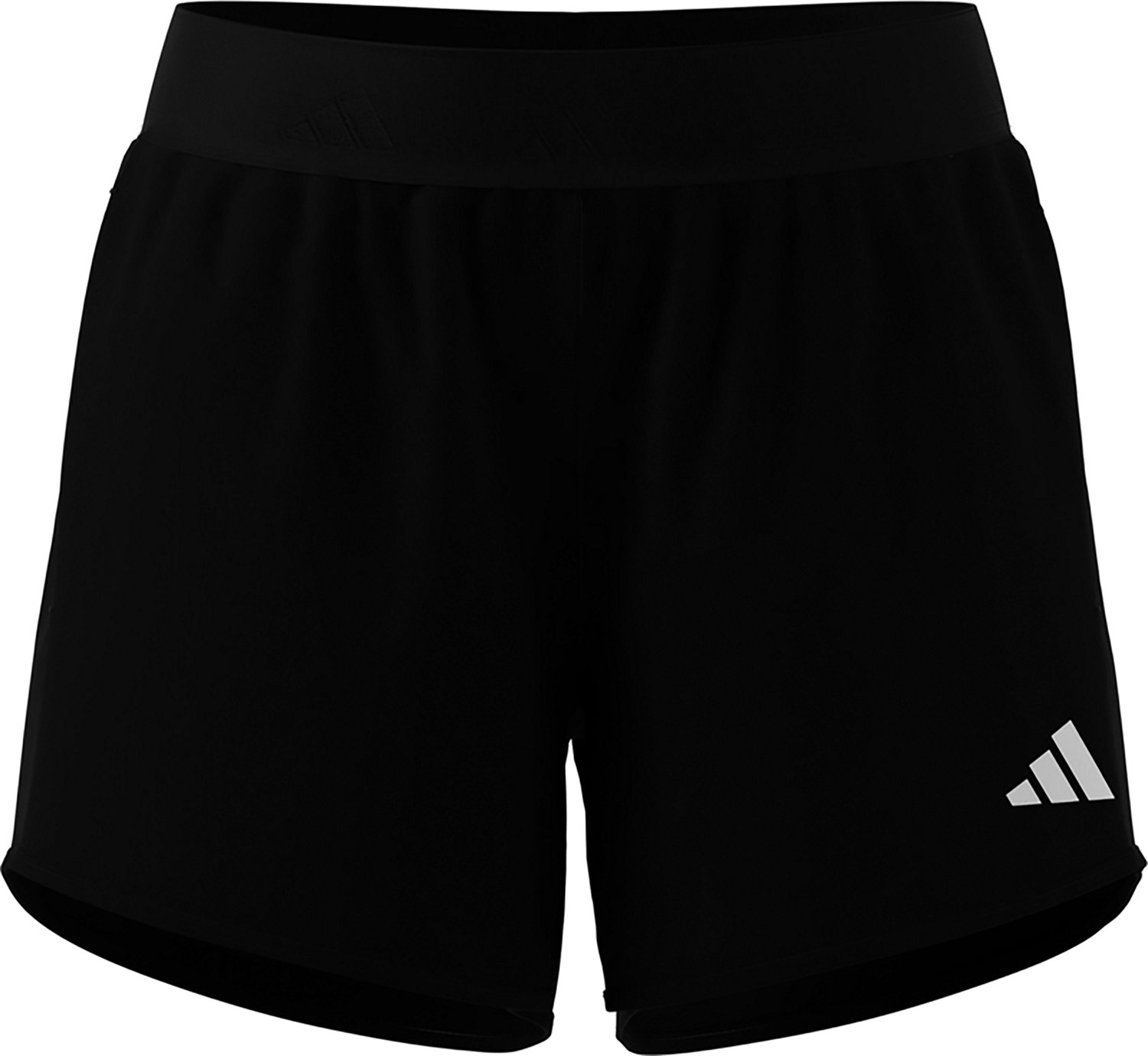 adidas Women's Pacer Workout 2.0 Woven Mid Rise Shorts 3 in