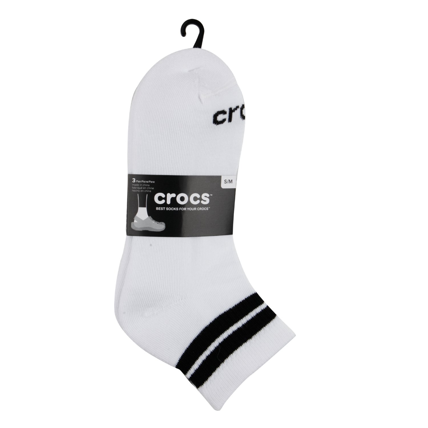 Crocs Women's Stripe Quarter Socks 3-Pack - view number 6