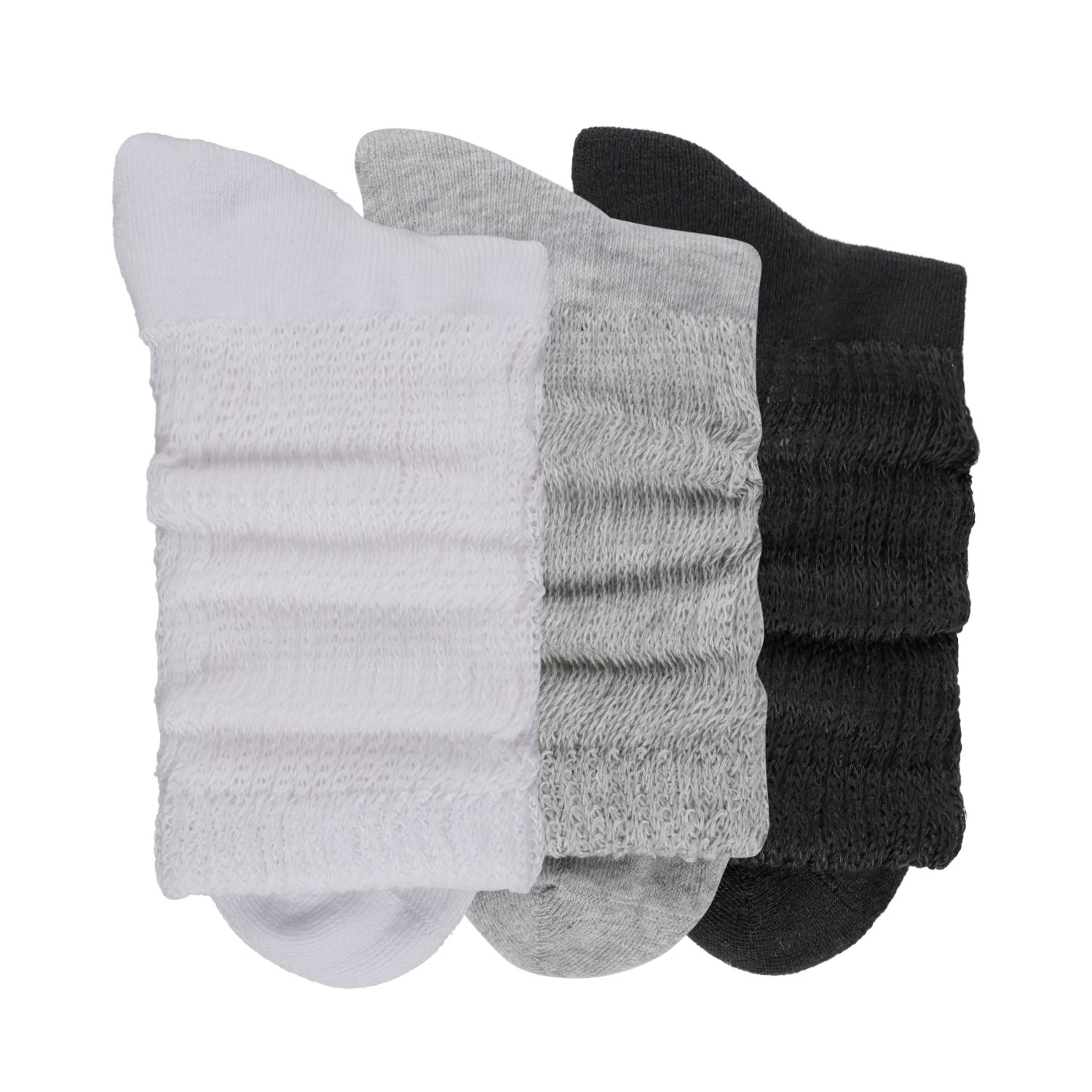 Crocs Women's Slouch Crew Socks 3-Pack - view number 2
