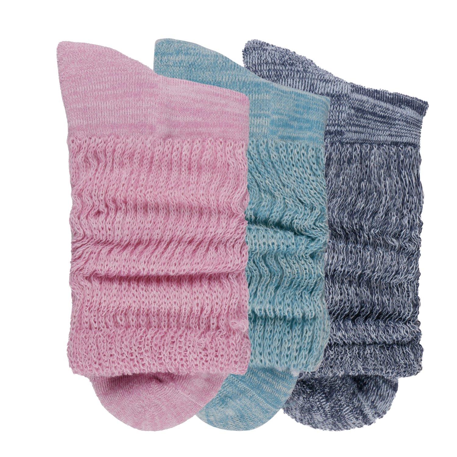 Crocs Women's Slouch Crew Socks 3-Pack - view number 2