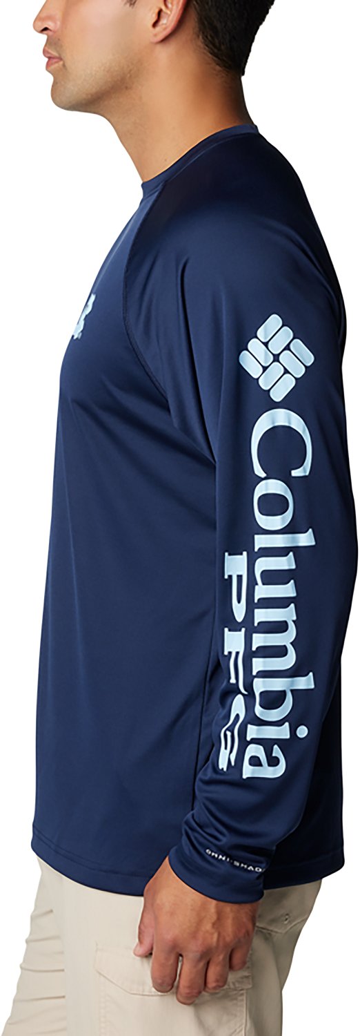 Columbia Sportswear Men's University of North Carolina Terminal Tackle Long Sleeve T-shirt - view number 3
