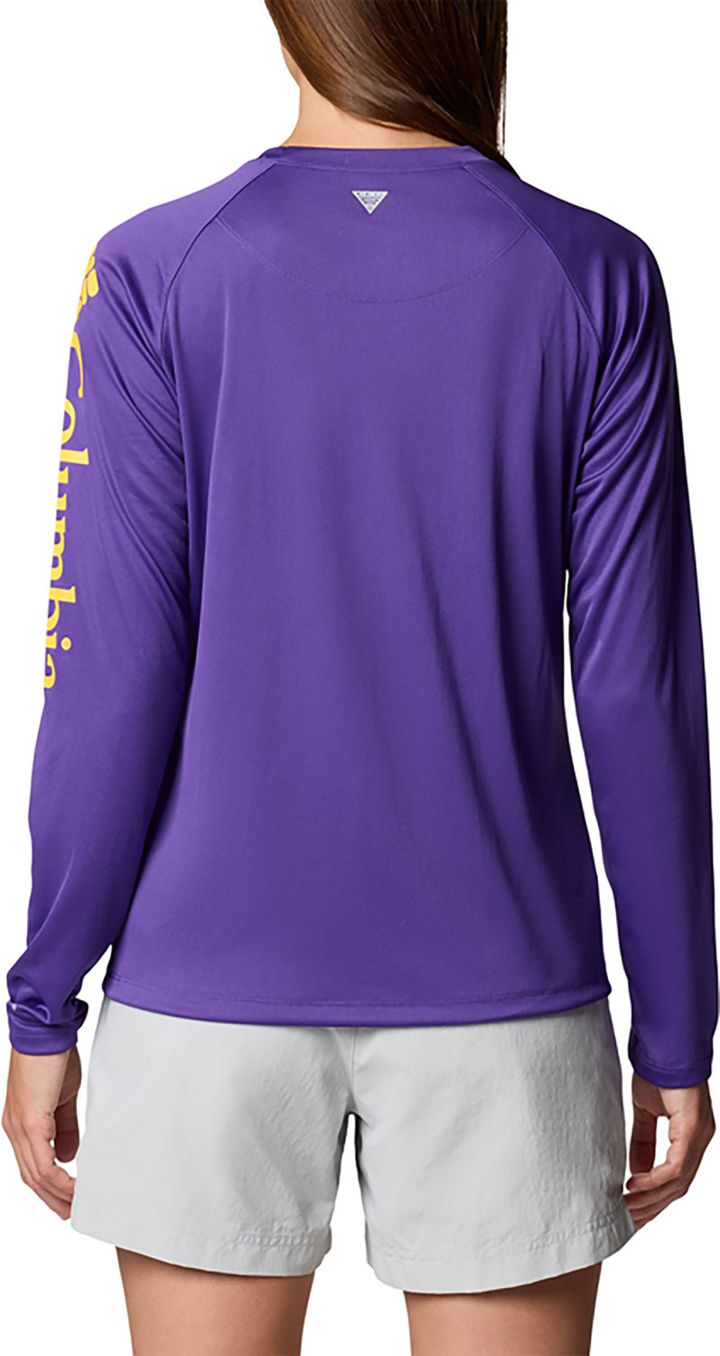 Columbia Sportswear Women's Louisiana State University Tidal Long Sleeve T-shirt - view number 2