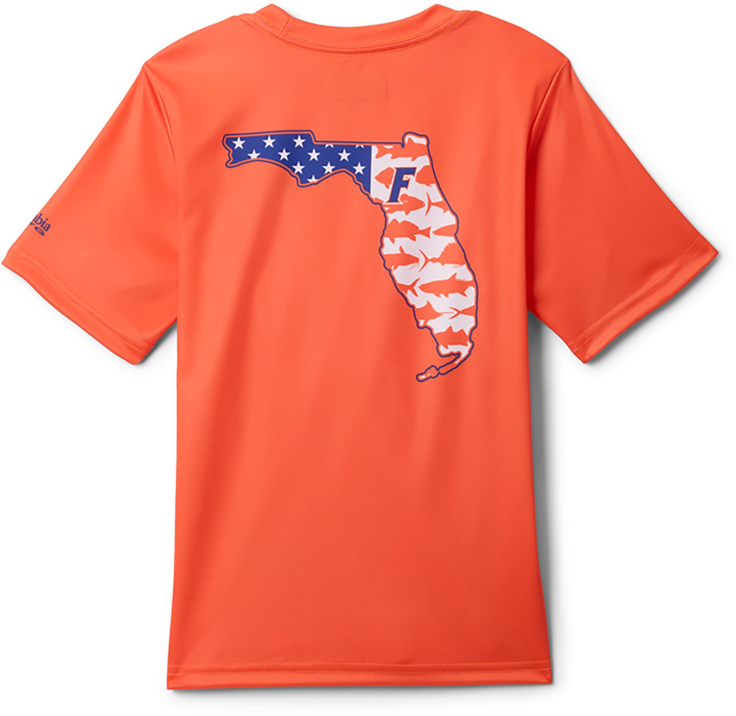 Columbia Sportswear Youth University of Florida Flag Terminal Tackle T-shirt                                                     - view number 2