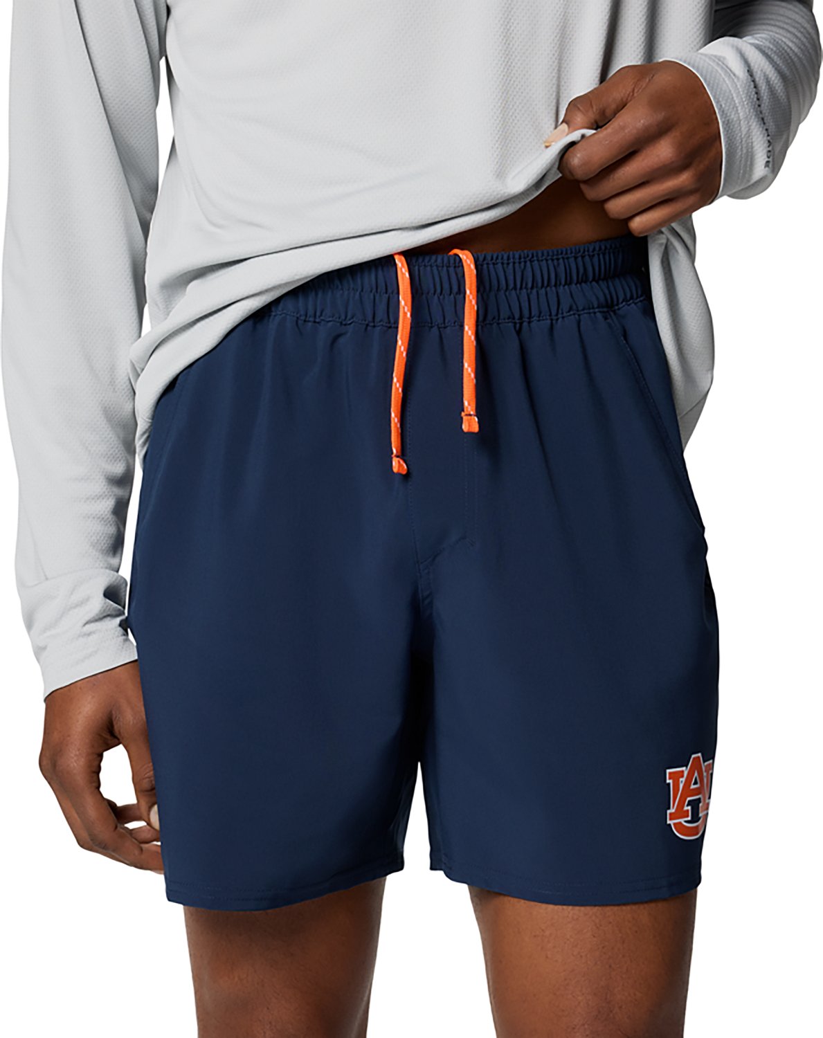 Columbia Sportswear Men's Auburn University 6in Inseam Terminal Roamer Stretch Shorts - view number 4