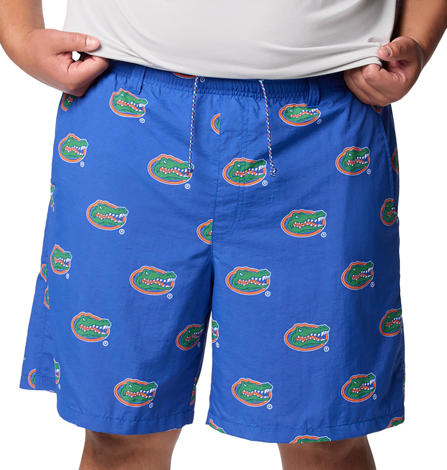 Columbia Sportswear Men's University of Florida Backcast III Printed Shorts 6 in - view number 3