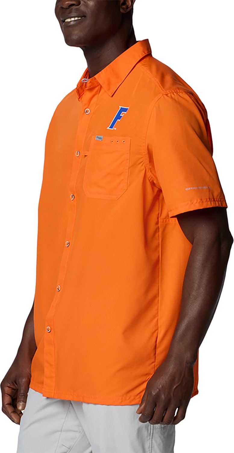 Columbia Sportswear Men's University of Florida Logo Slack Tide Camp Short Sleeve T-Shirt - view number 3