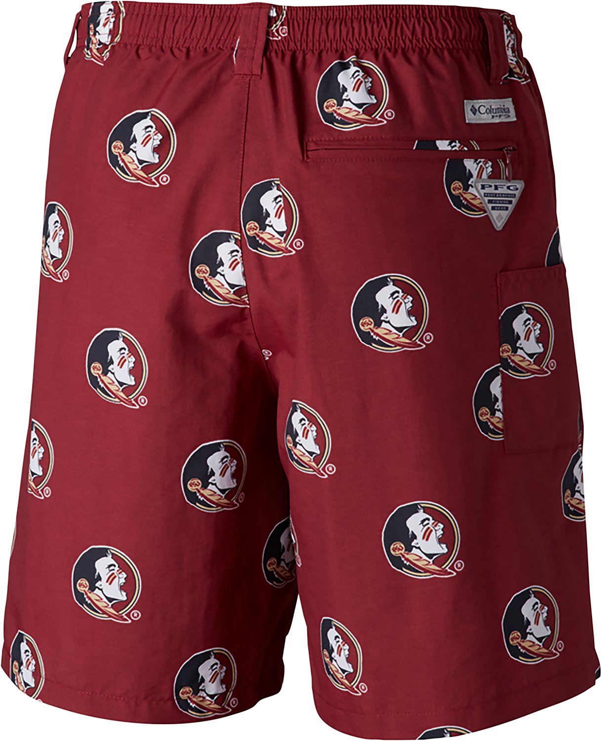 Columbia Florida State Seminoles Backcast III Printed Short                                                                      - view number 2