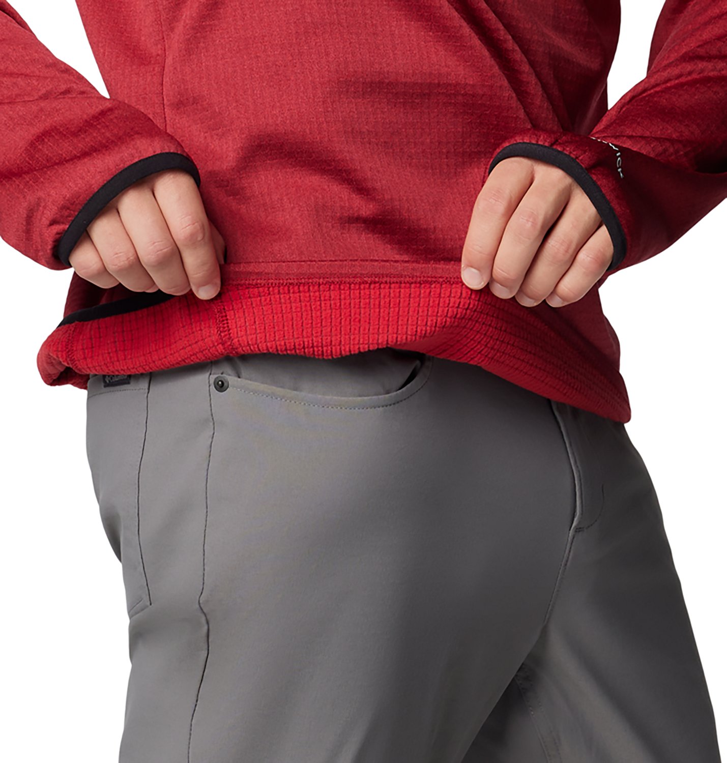 Columbia Arkansas Razorbacks Park View Grid Fleece Omni-Wick Half-Zip Jacket - view number 4