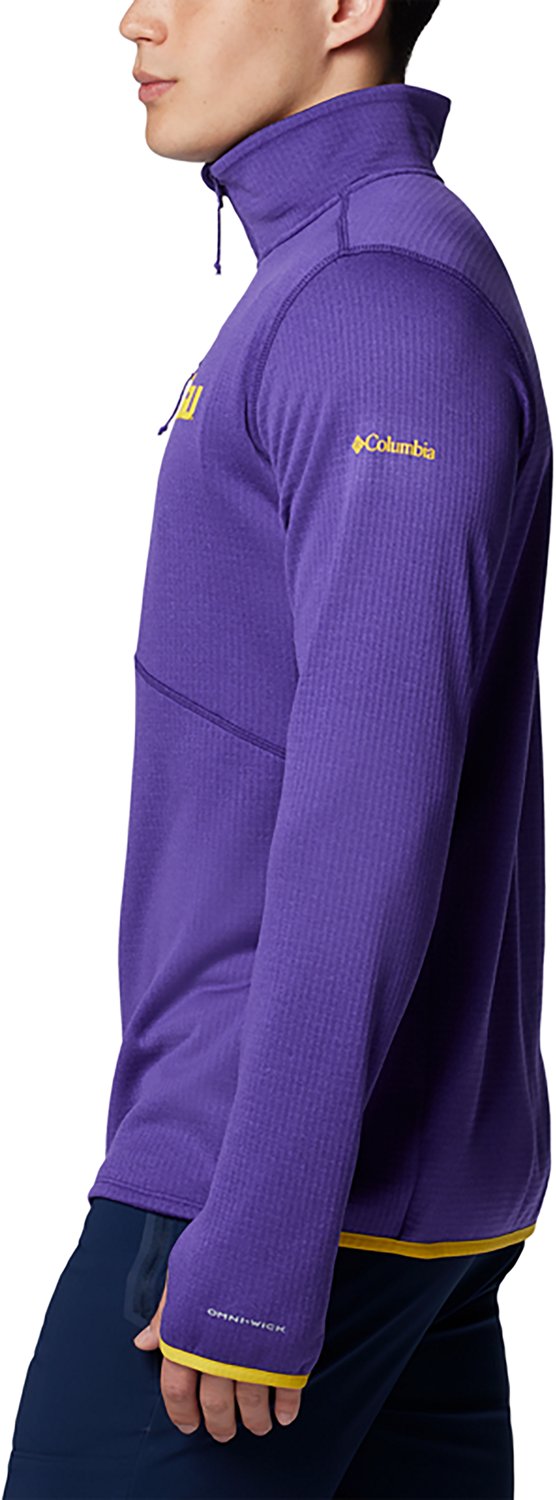 Columbia Sportswear Men's Lousiana State University Park View Fleece 1/2 Zip - view number 2