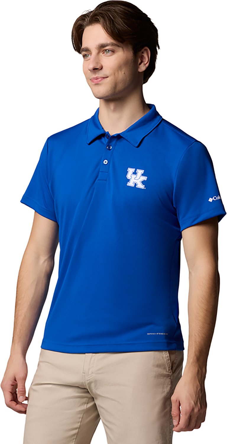 Columbia Sportswear Men's University of Kentucky Wildcats Fair Catch Polo Shirt - view number 3