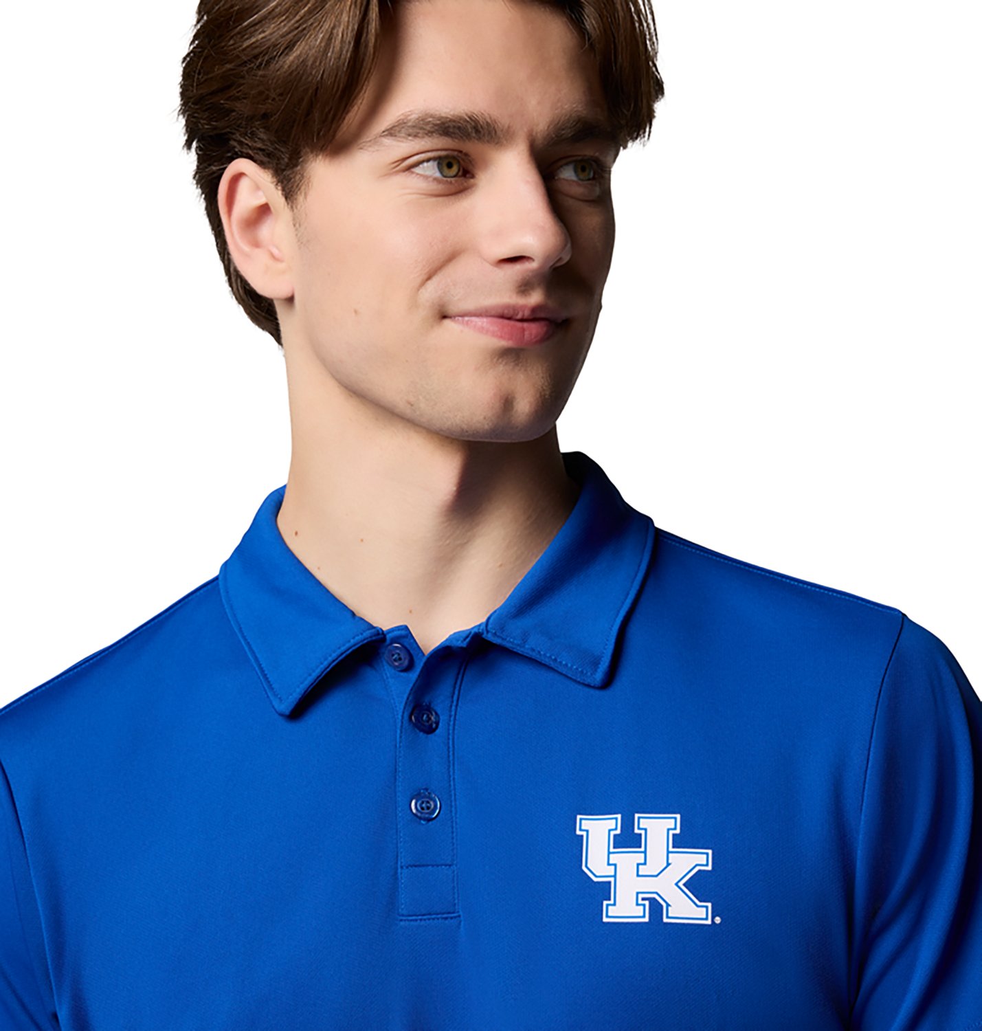 Columbia Sportswear Men's University of Kentucky Wildcats Fair Catch Polo Shirt - view number 4