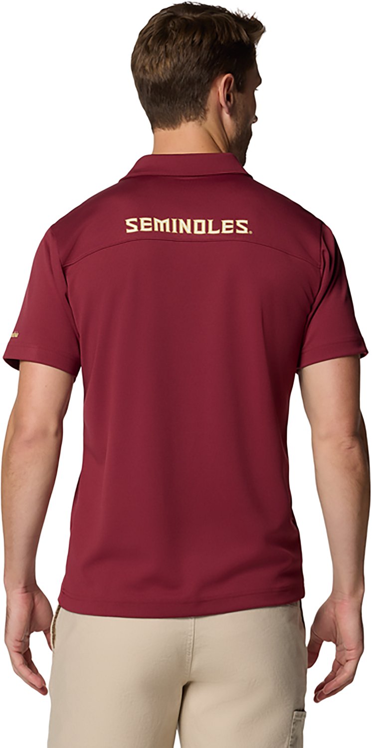 Columbia Sportswear Men's Florida State University Seminoles Fair Catch Polo Shirt - view number 2