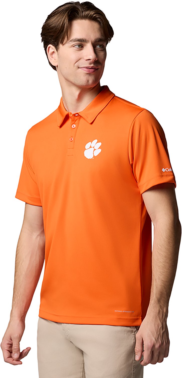 Columbia Sportswear Men's Clemson University Tigers Fair Catch Polo Shirt - view number 3
