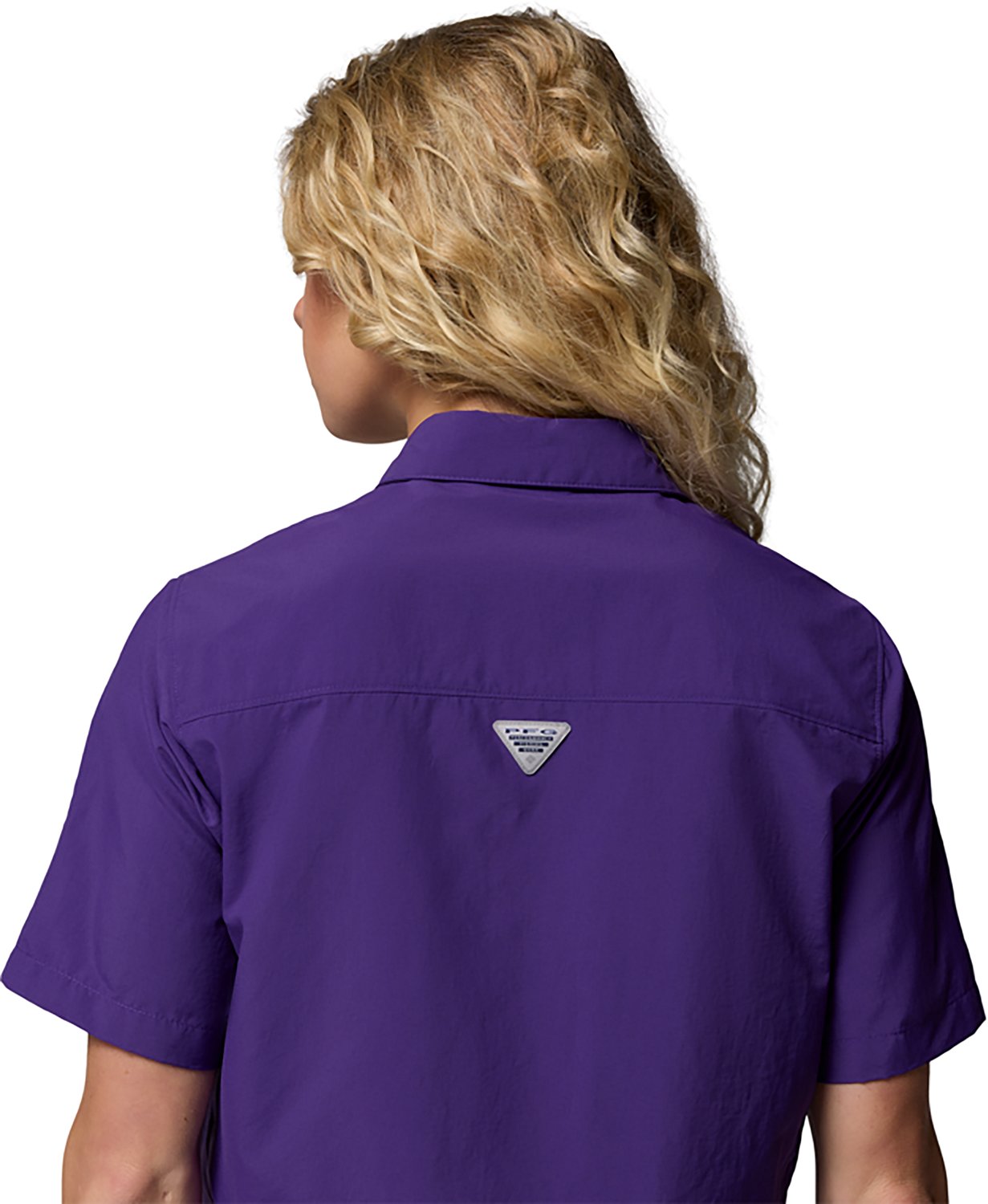 Columbia Sportswear Women's LSU CLG PFG Open Water Shirt - view number 5