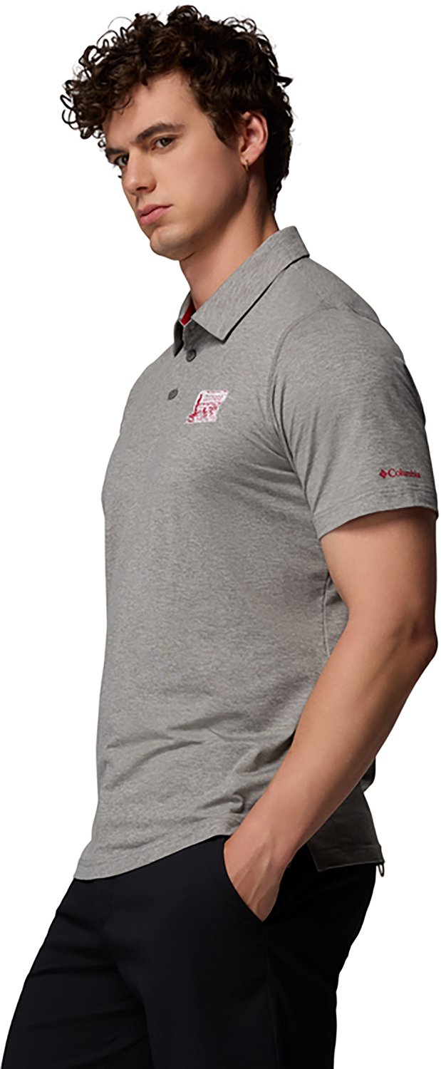 Columbia Sportswear Men's Oklahoma CLG Vault Tech Trail Polo Shirt - view number 3