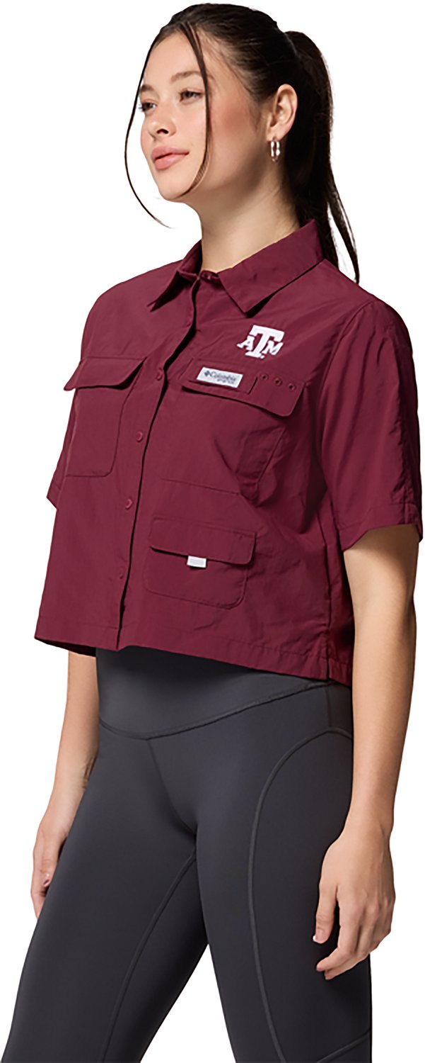 Columbia Sportswear Women's Texas A&M CLG PFG Open Water Shirt - view number 3