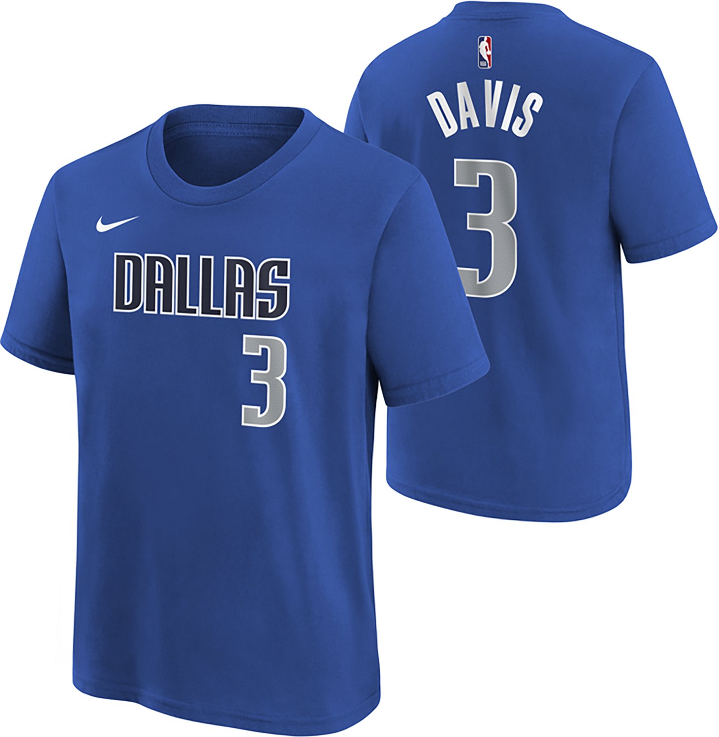 Nike Boys' Mavericks A. Davis Icon N&N T-shirt - view number 3