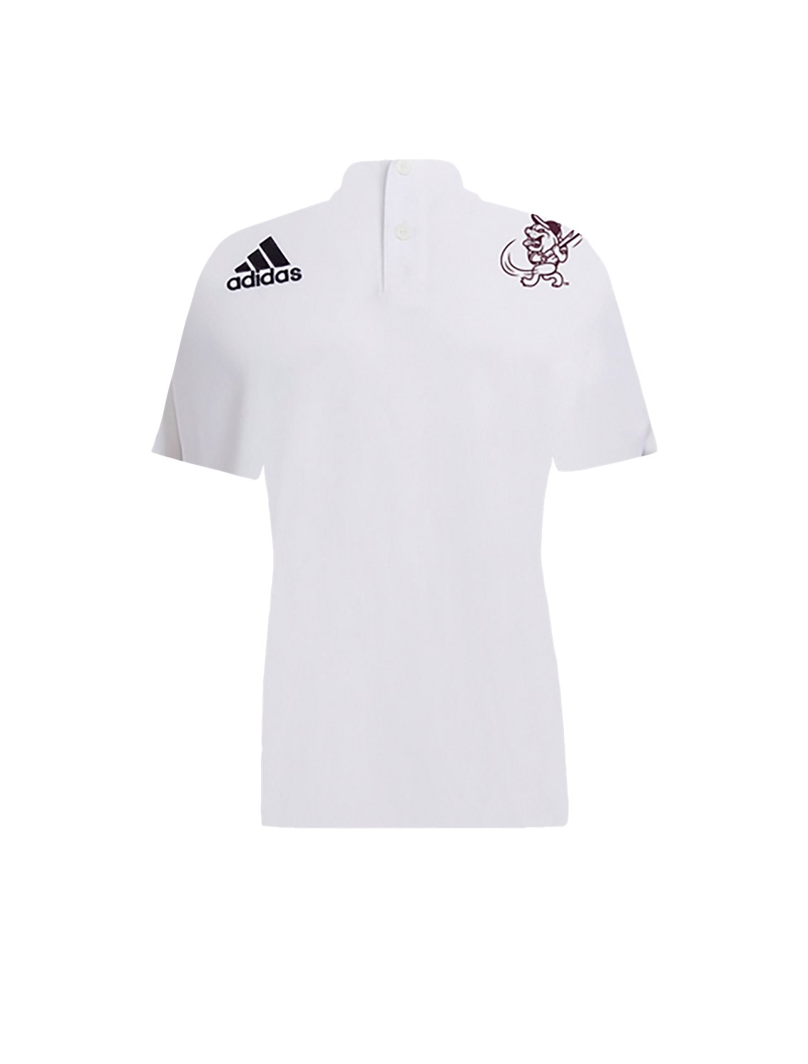 adidas Men's Mississippi State Bulldogs Swinging Bully Entrada Polo