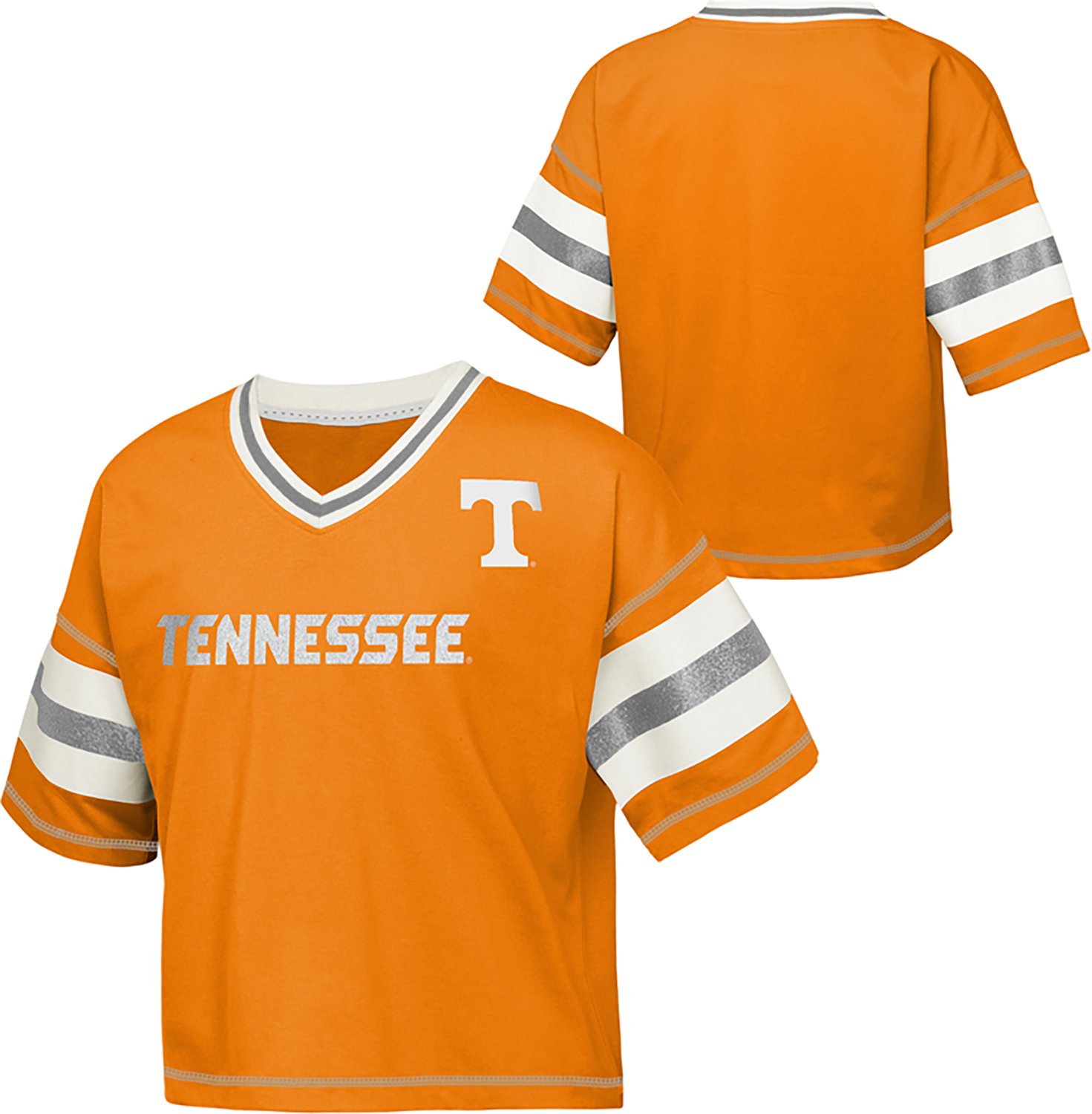 Outerstuff Girls' Tennessee Grid Iron Top - view number 3