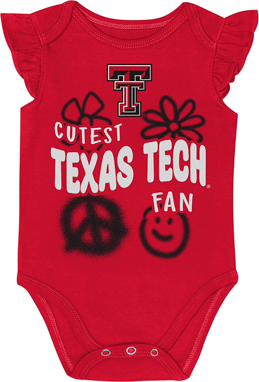 Outerstuff Infants' Texas Tech Little Sunshine 2-Piece Creeper Set - view number 2
