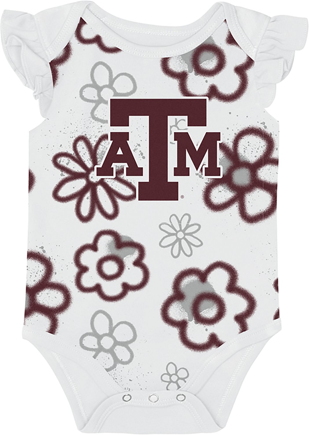 Outerstuff Infants' Texas A&M Little Sunshine 2-Piece Creeper Set - view number 4